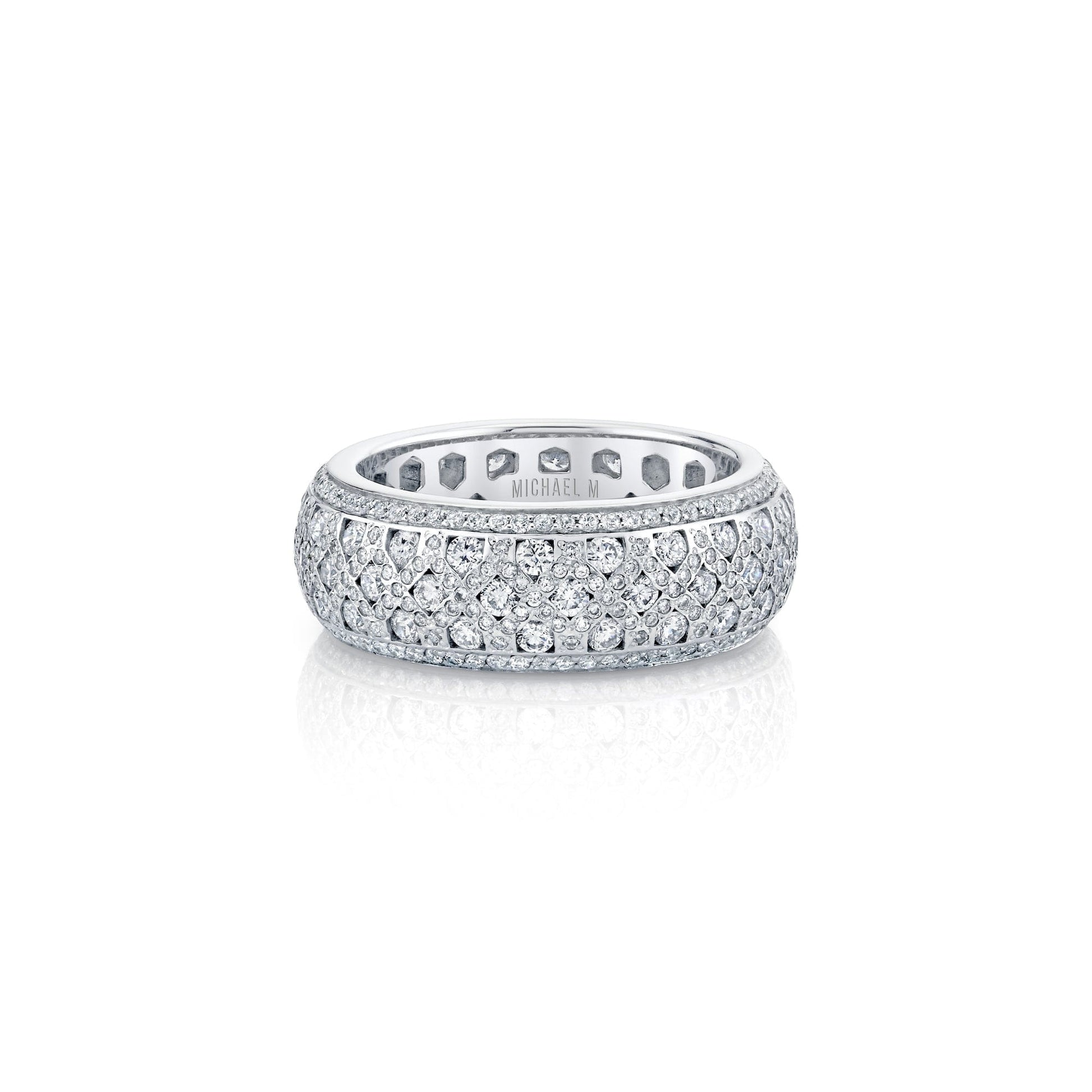 Europa Mosaic Pavé Band