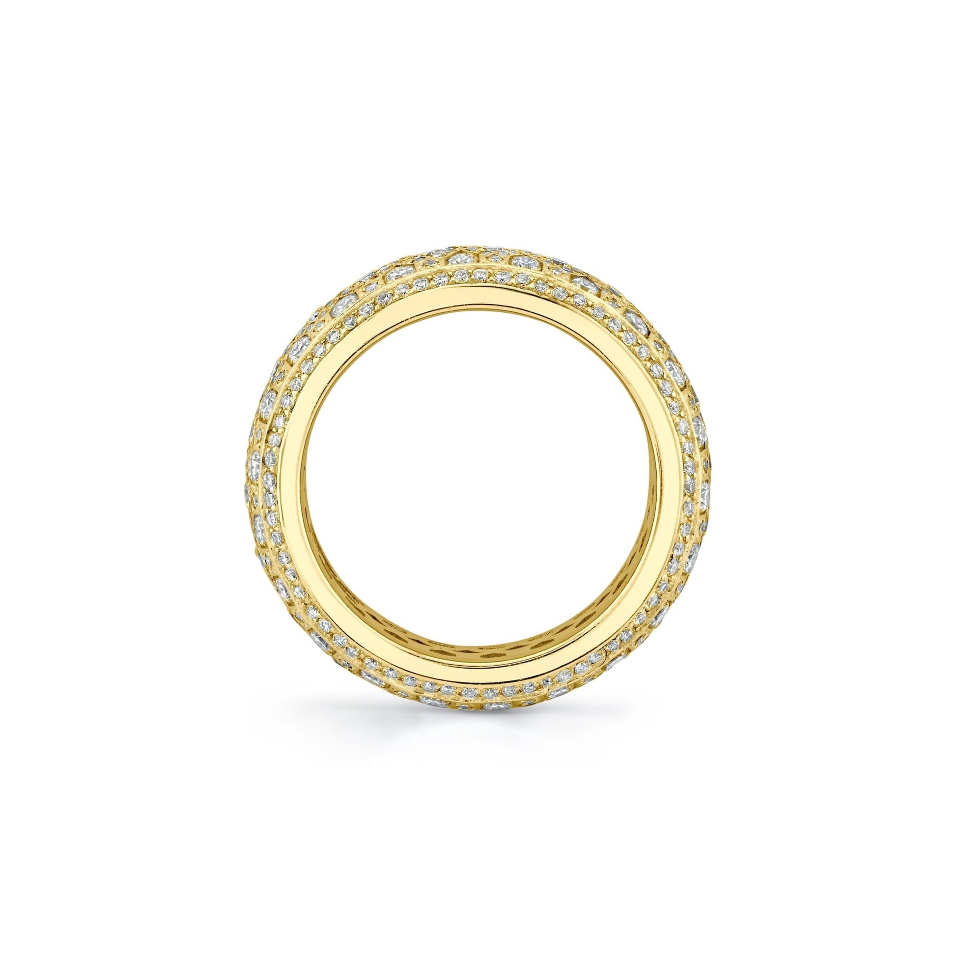 Europa Mosaic Pavé Band