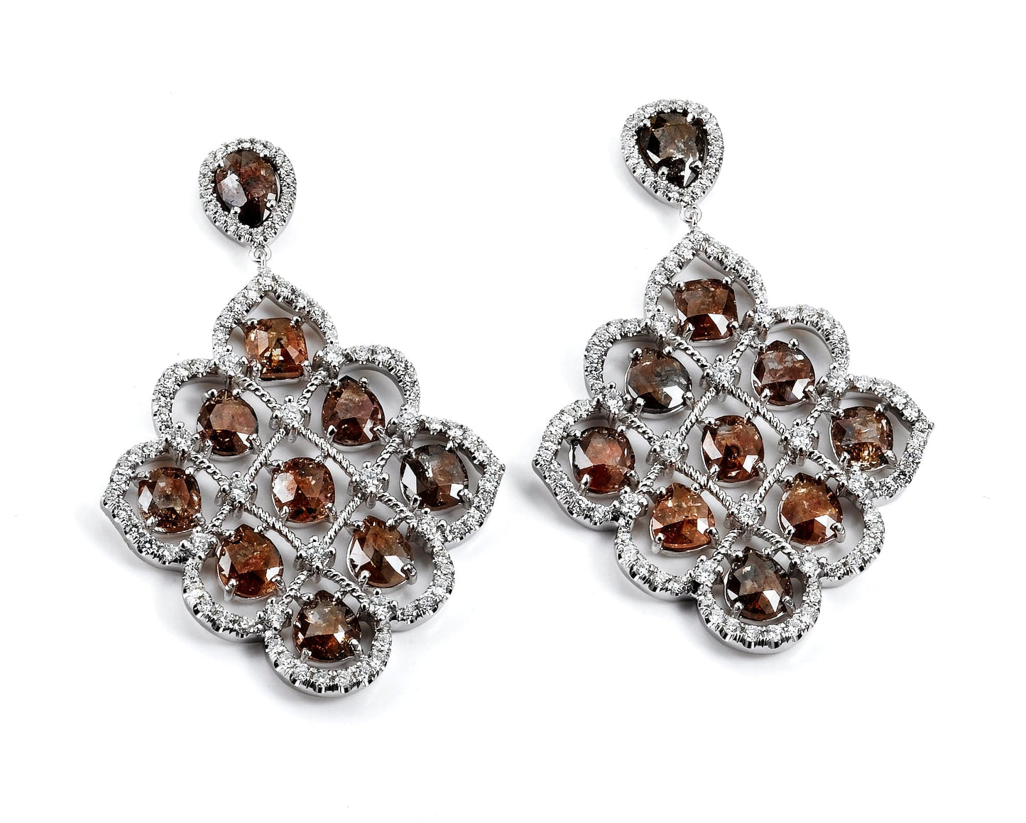 MICHAEL M Vintage Chandelier Dangle Earrings ER189