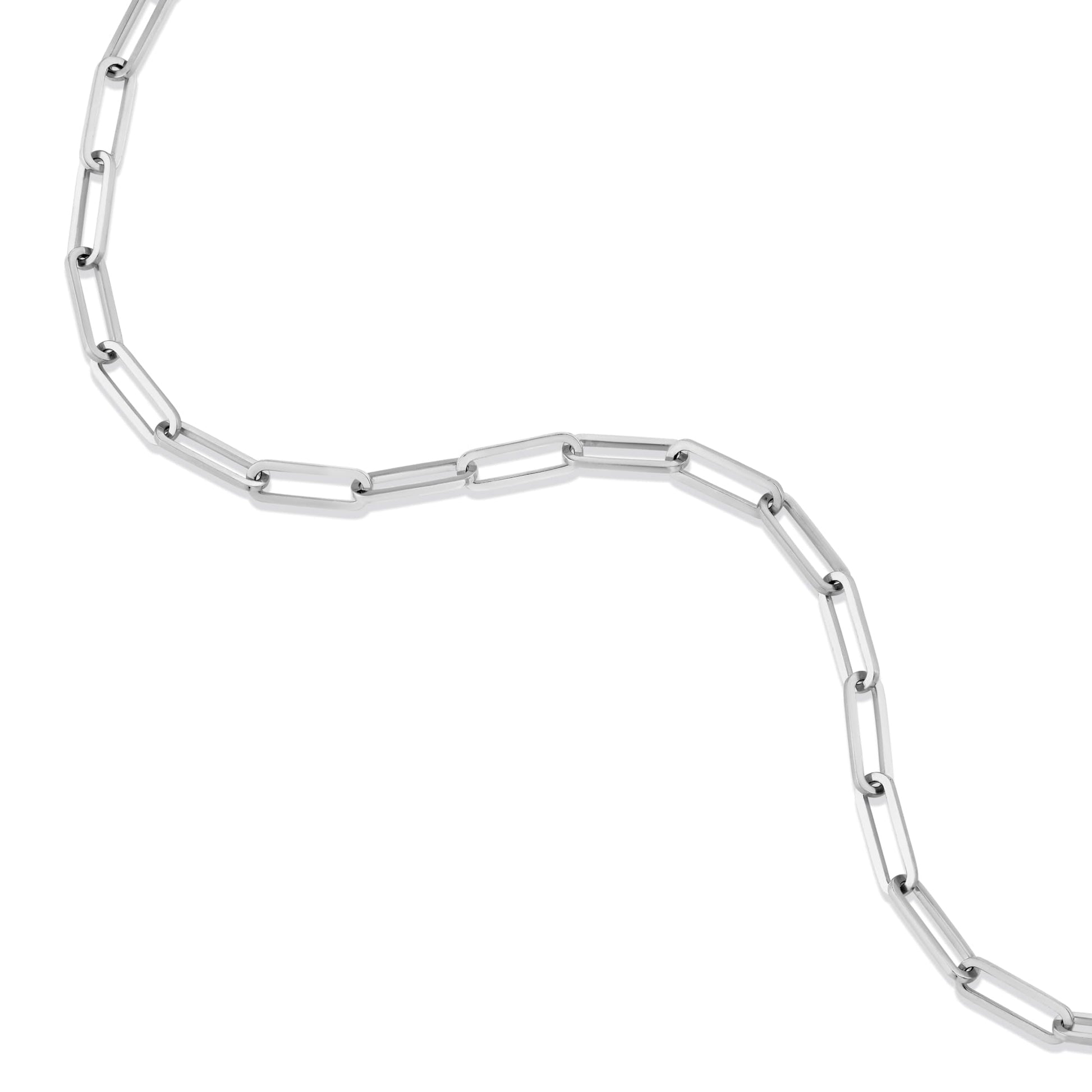 3mm Paperclip Link Chain Necklace