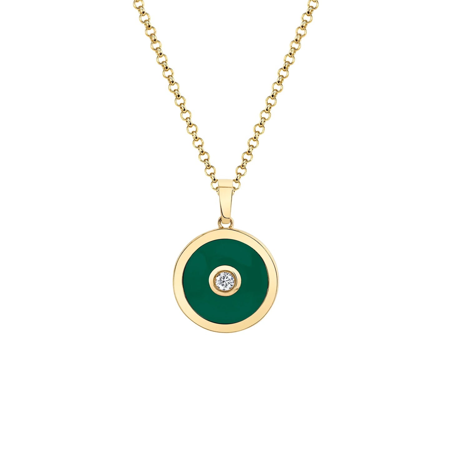 MICHAEL M Chroma Bullseye Pendant P488