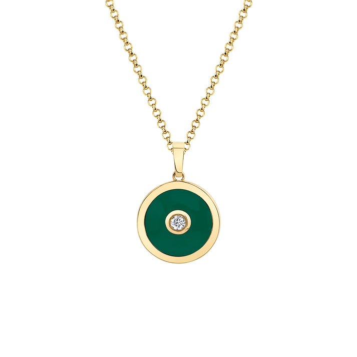 MICHAEL M Chroma Bullseye Pendant P488