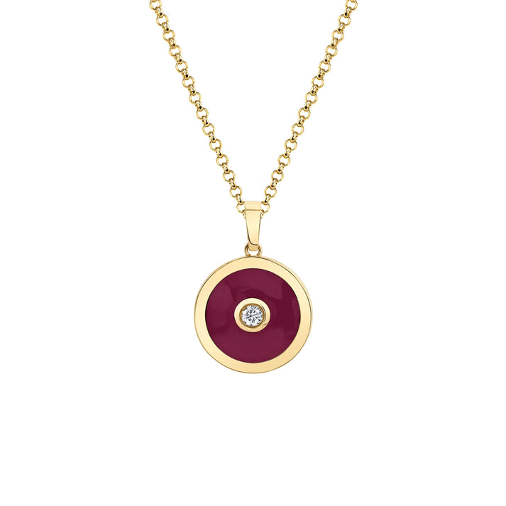 MICHAEL M Chroma Bullseye Pendant P488