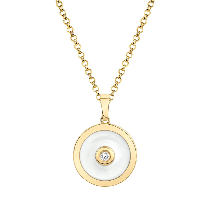 MICHAEL M Chroma Bullseye Pendant P488