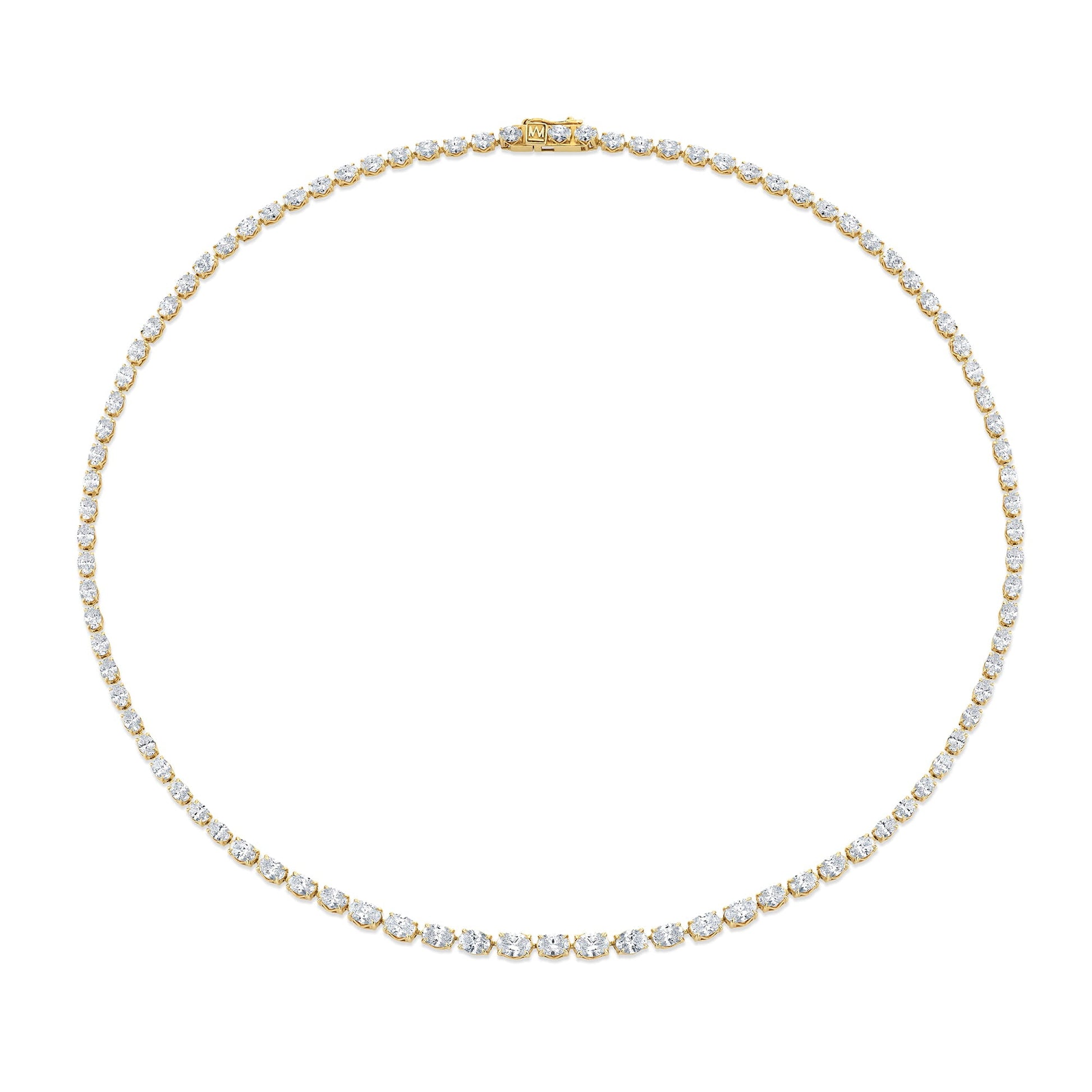 Meksian Oval Riviera Necklace