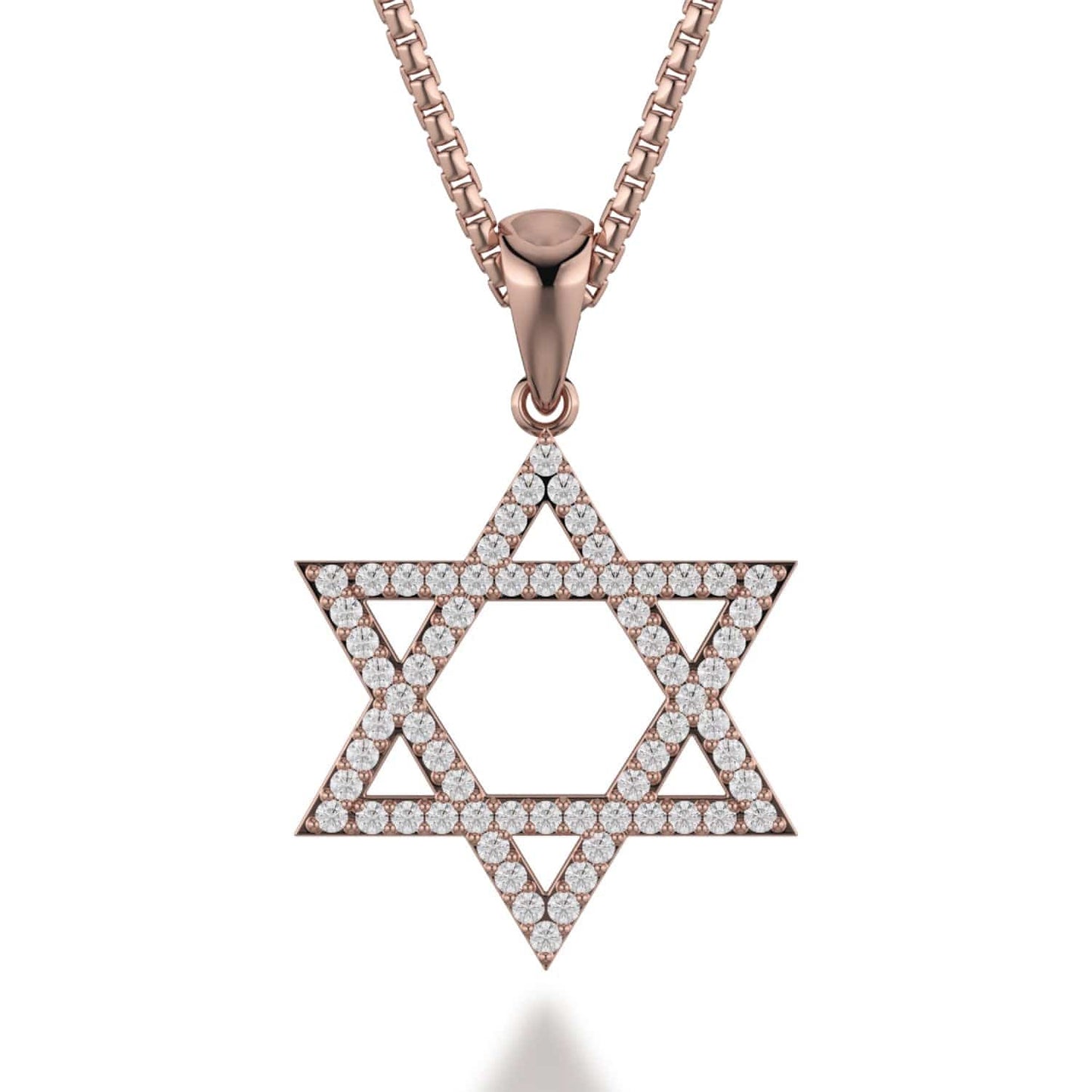 MICHAEL M Star of David Diamond Pendant MP235YG