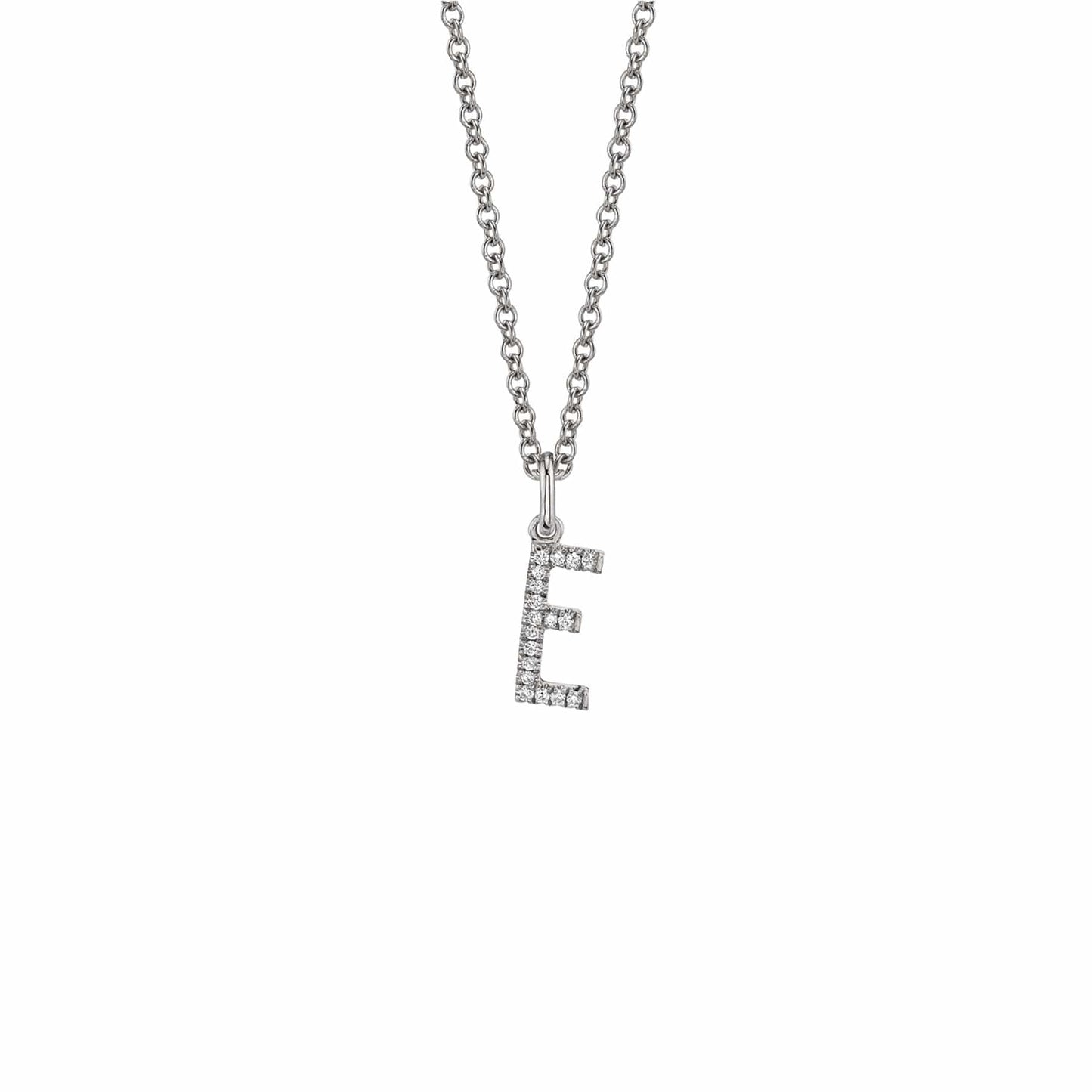 MICHAEL M Diamond Initial Pendant P141-YG-A