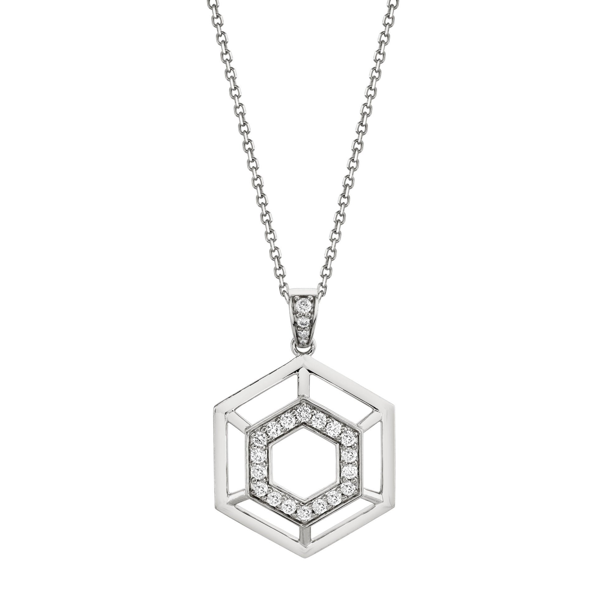 Hex Truss Pendant