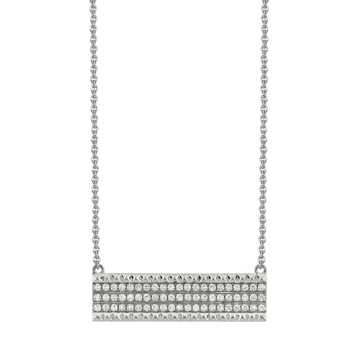 MICHAEL M Tetra Bar Necklace CN396