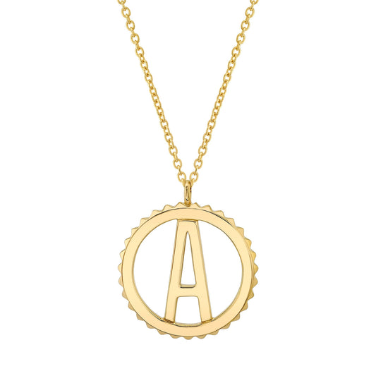 Tetra Initial Medallion