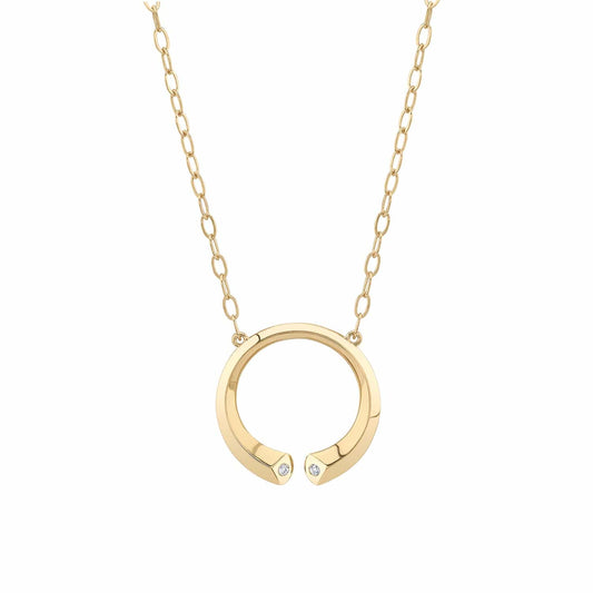 Carve Knife Edge Necklace