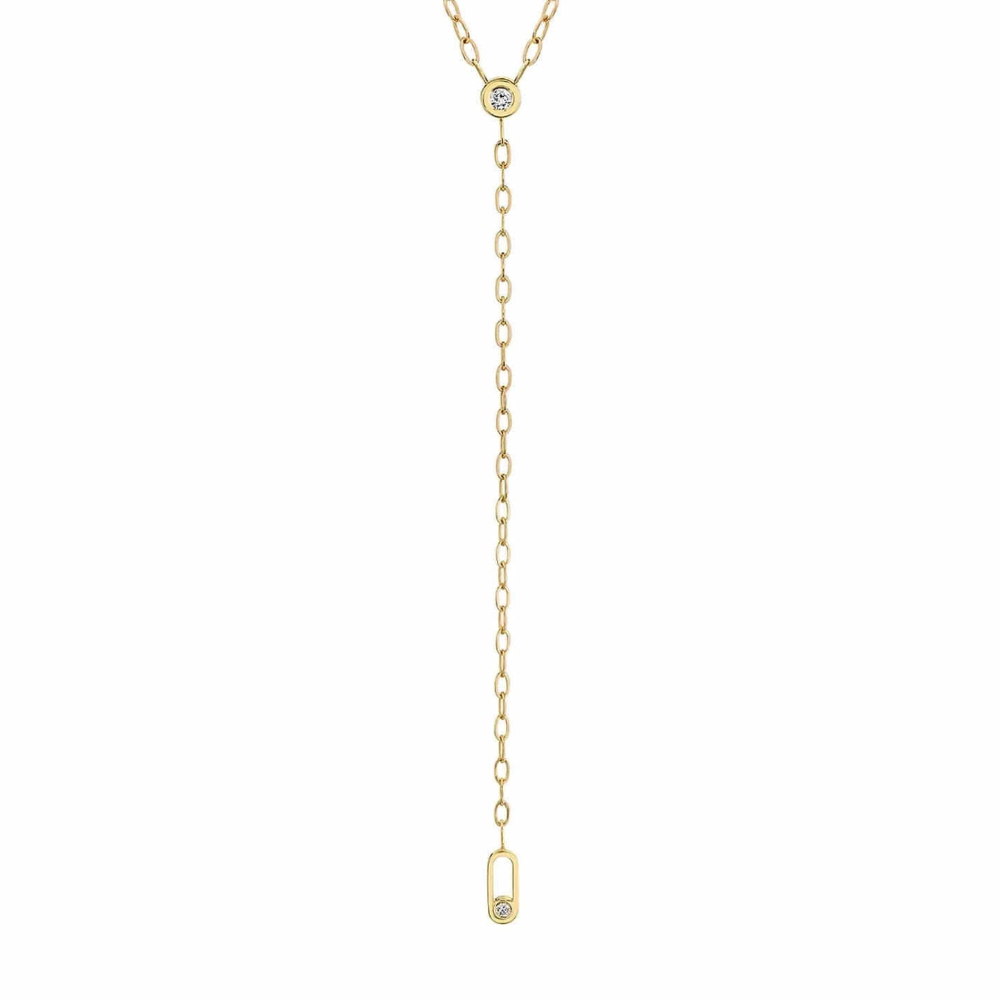 MICHAEL M Streamlined Y-Necklace CN352