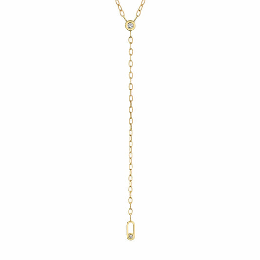 MICHAEL M Streamlined Y-Necklace CN352