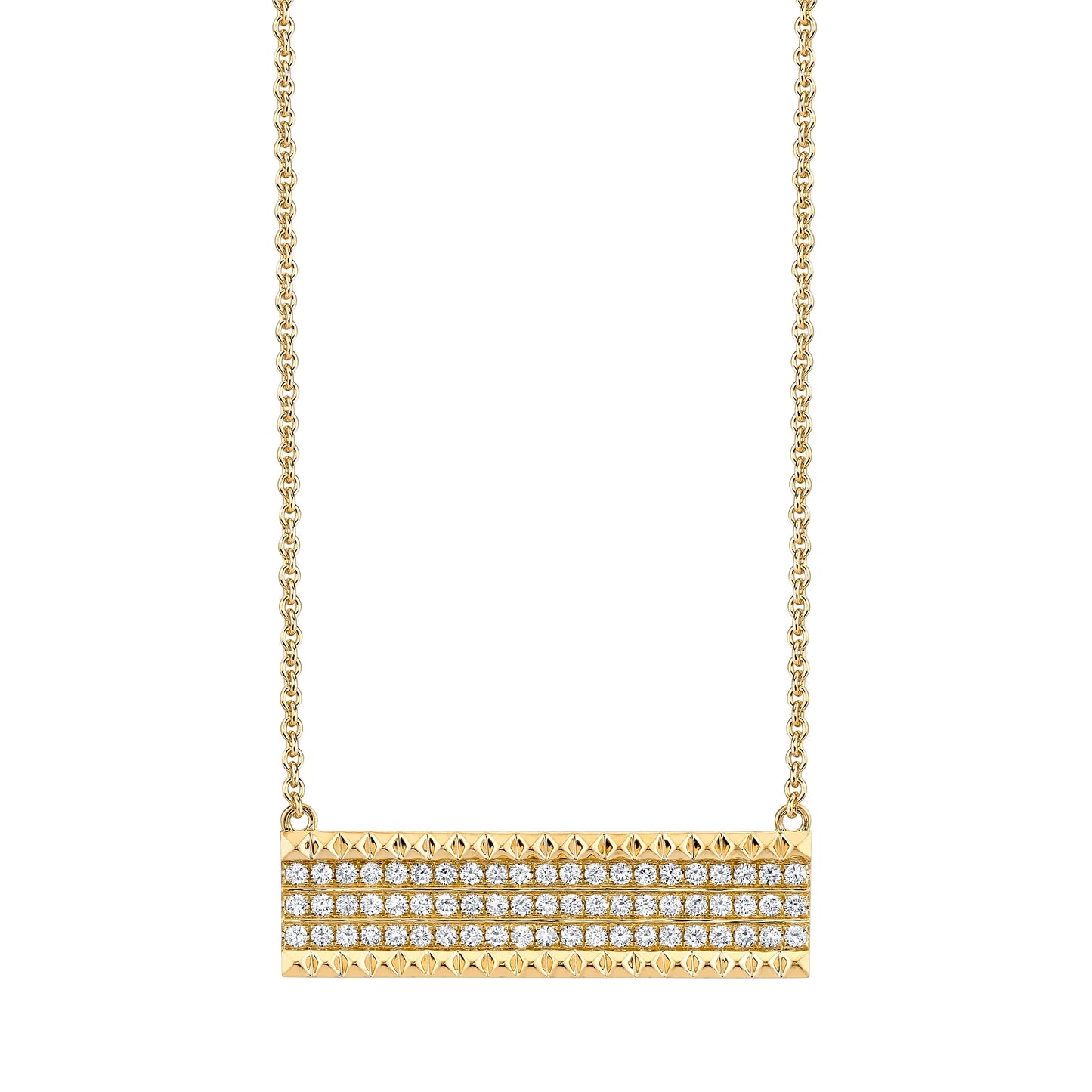 MICHAEL M Tetra Bar Necklace CN396