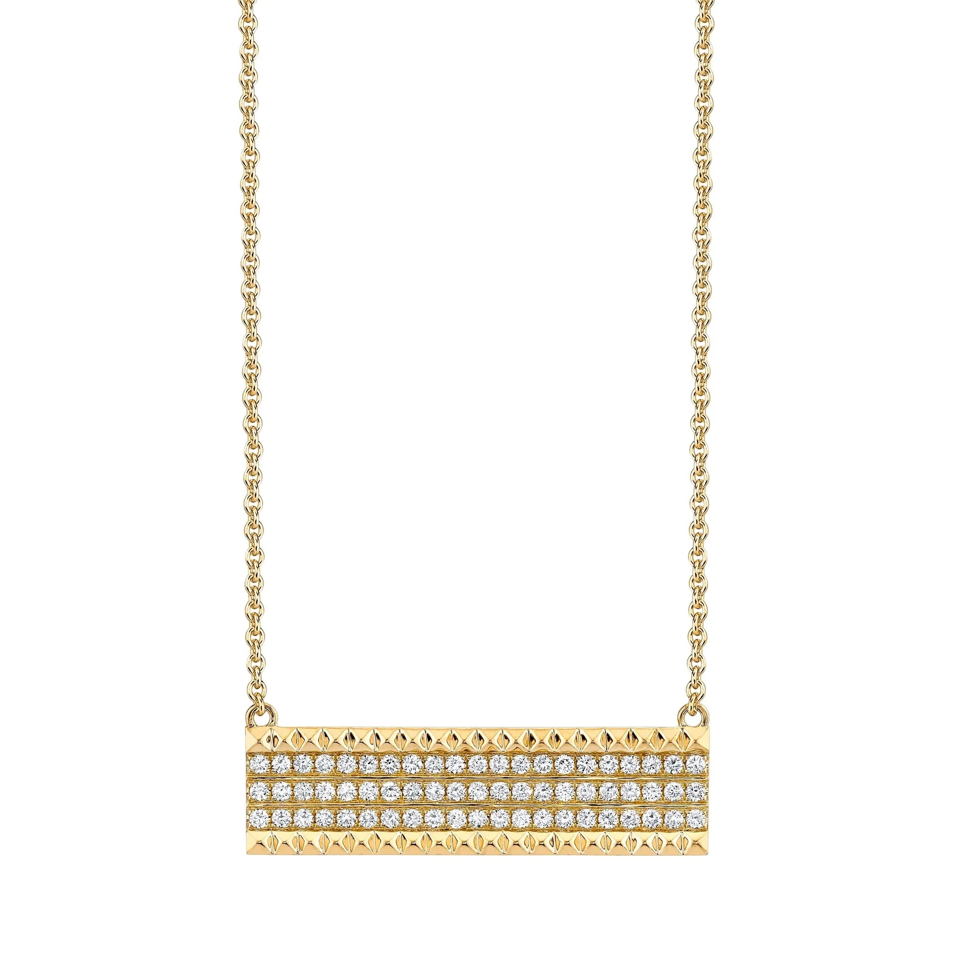 MICHAEL M Tetra Bar Necklace CN396