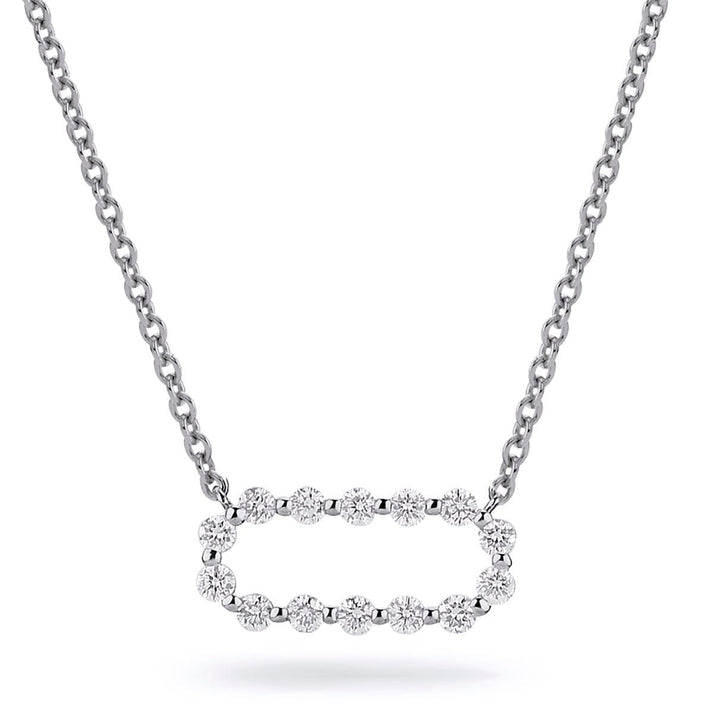 MICHAEL M Cloud Pav√© Link Necklace P388-YG