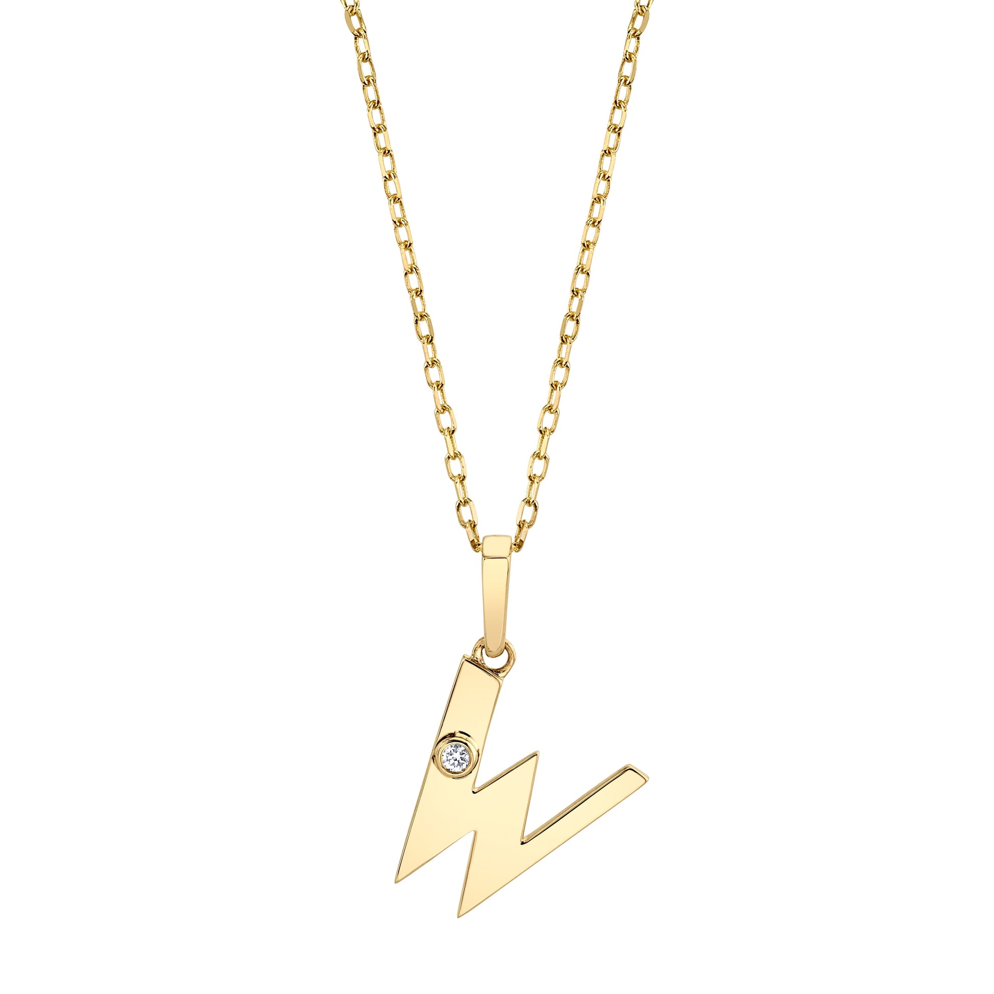 Deco Initial Pendant