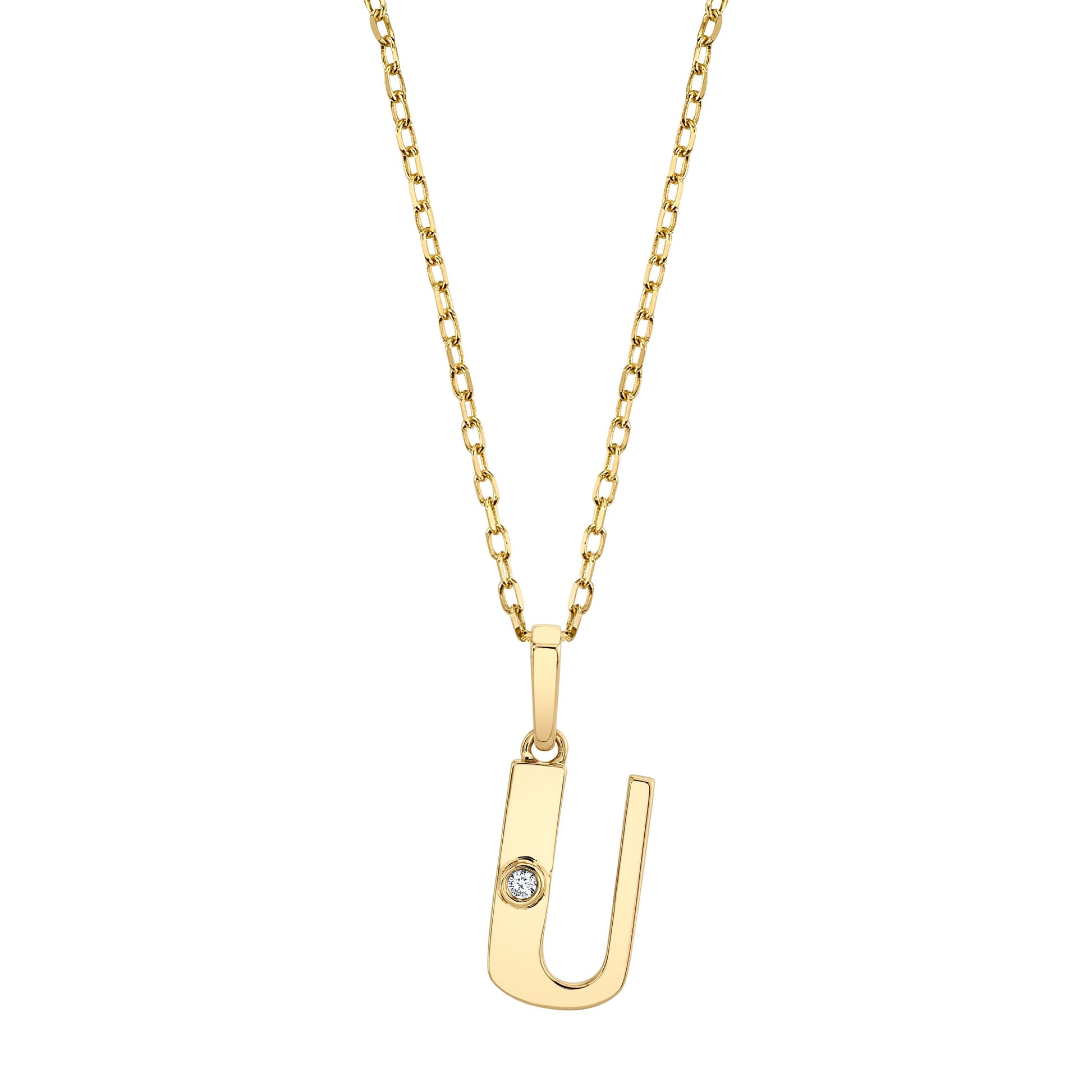 Deco Initial Pendant