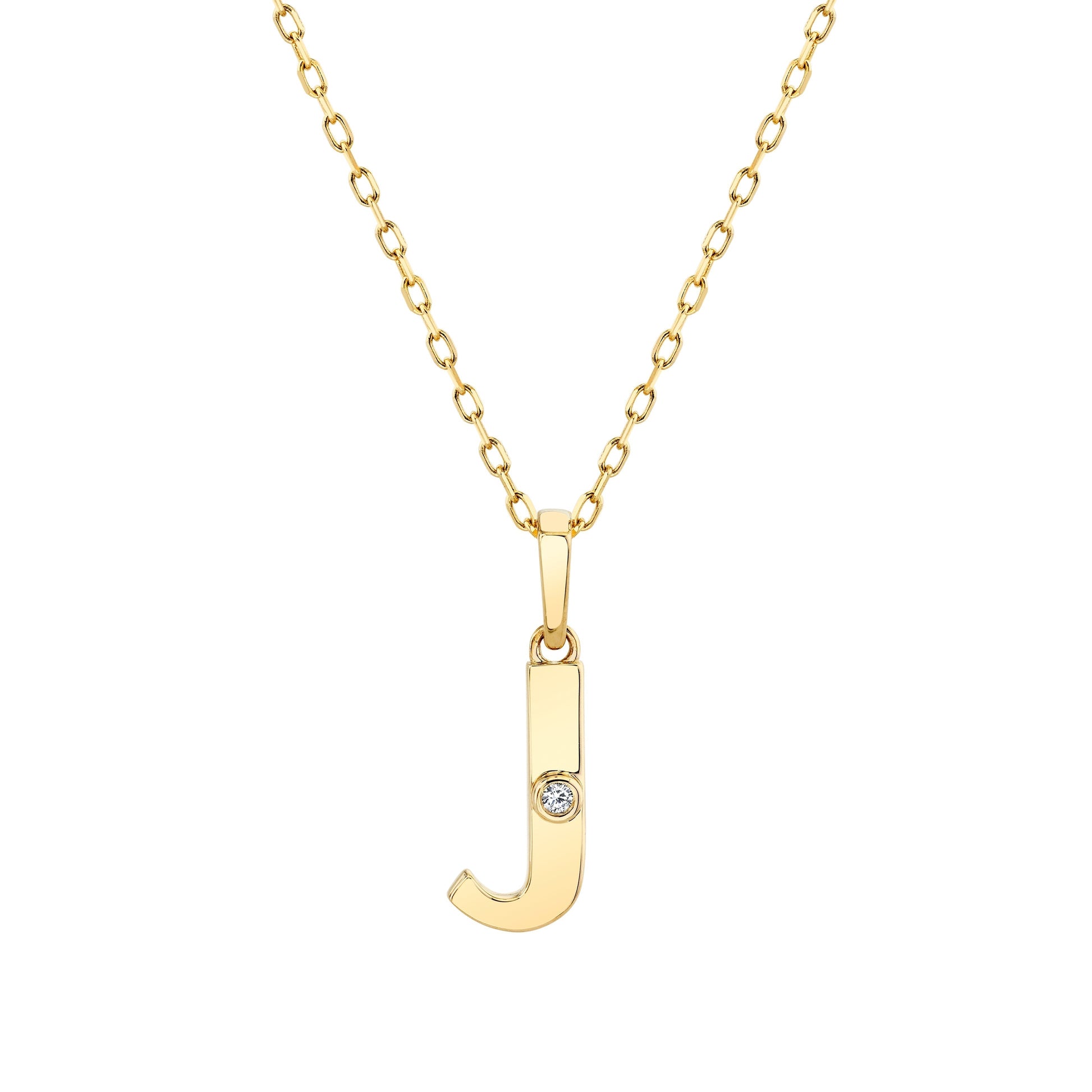 Deco Initial Pendant