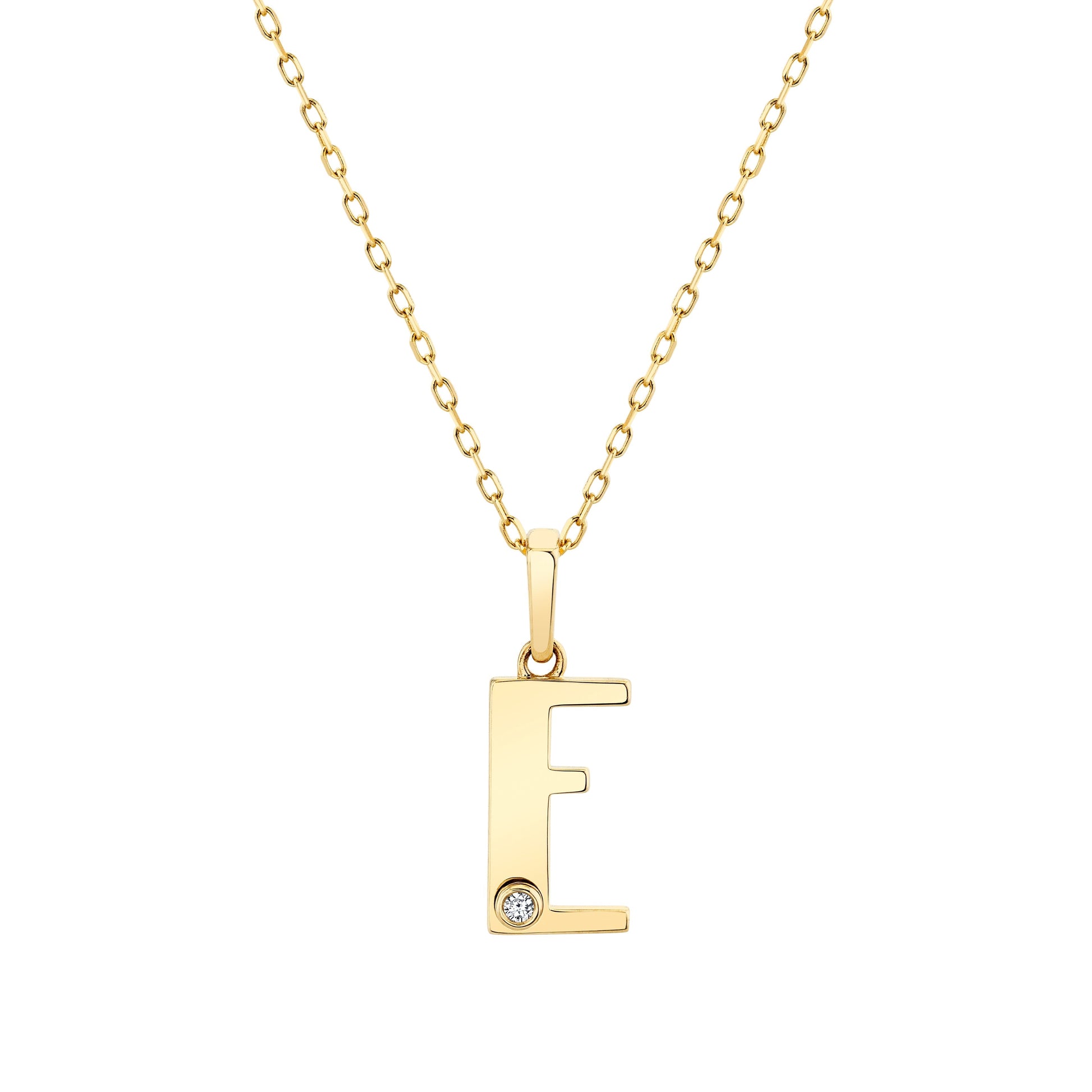 Deco Initial Pendant