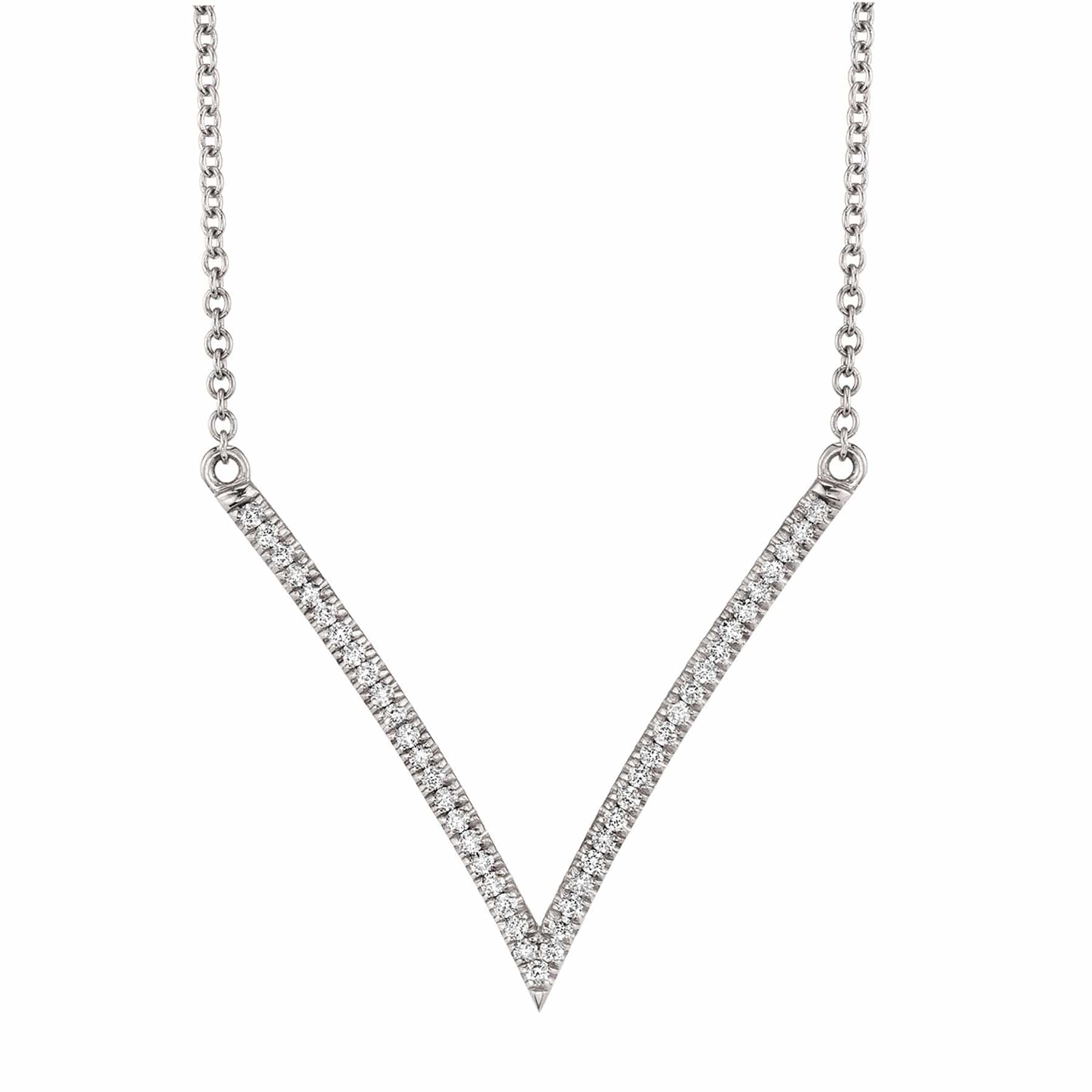 Diamond V Pendant