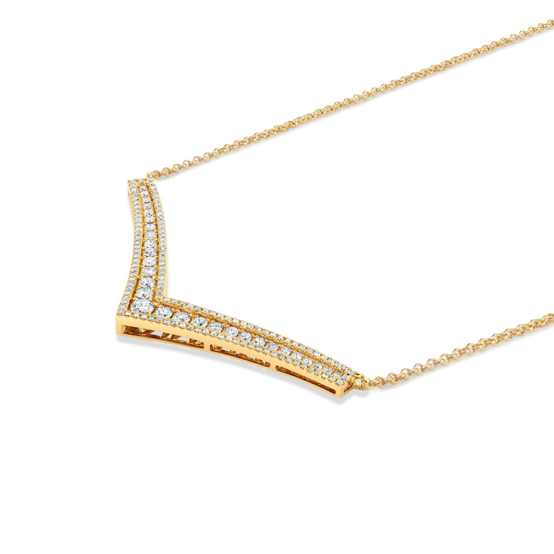 Europa Chevron Necklace