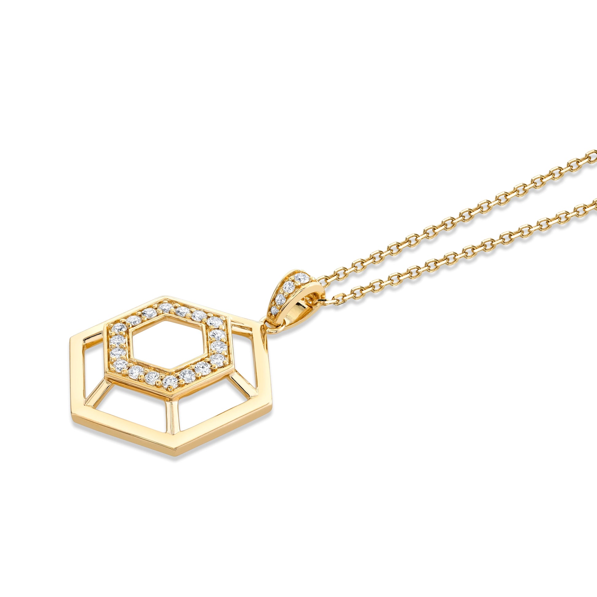 Hex Truss Pendant