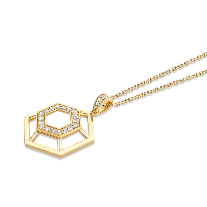 MICHAEL M Hex Truss Pendant P510