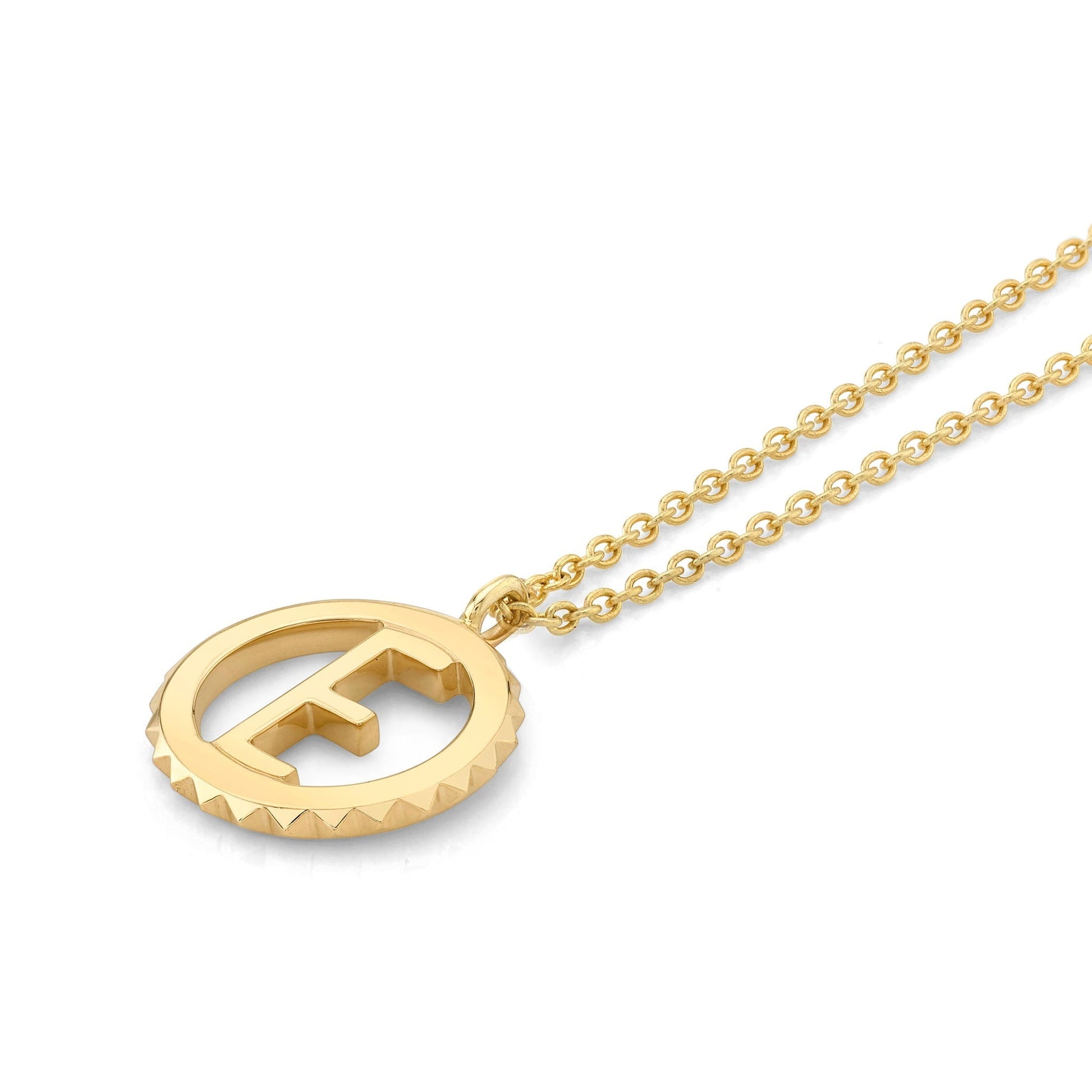Mini Tetra Initial Medallion