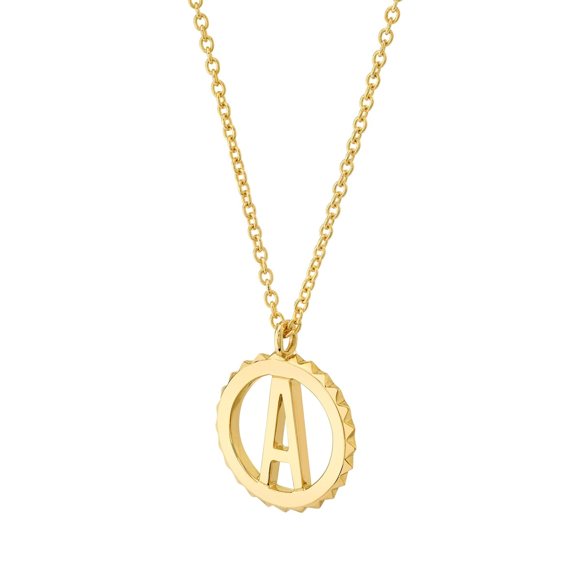 Mini Tetra Initial Medallion