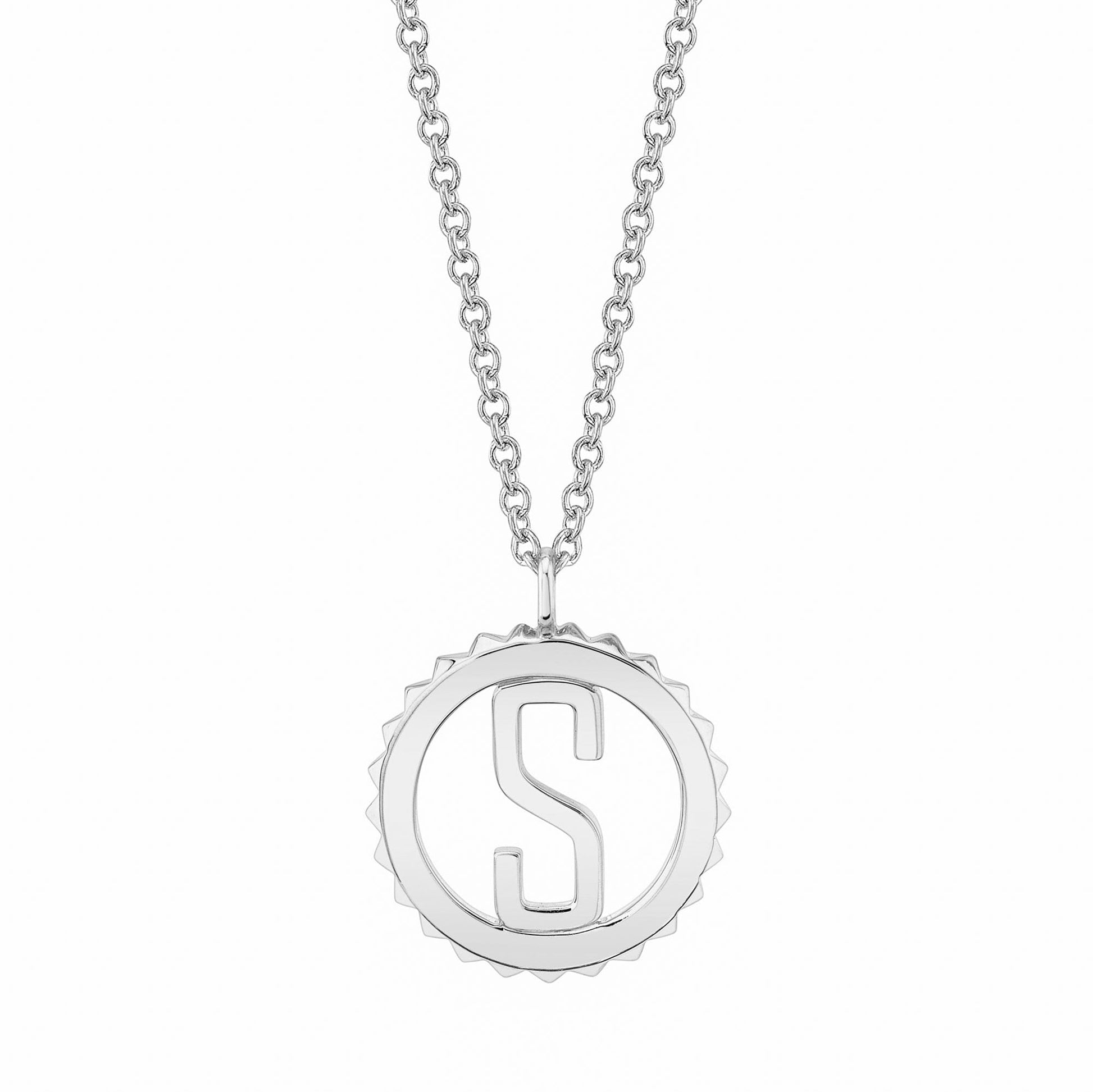 Mini Tetra Initial Medallion