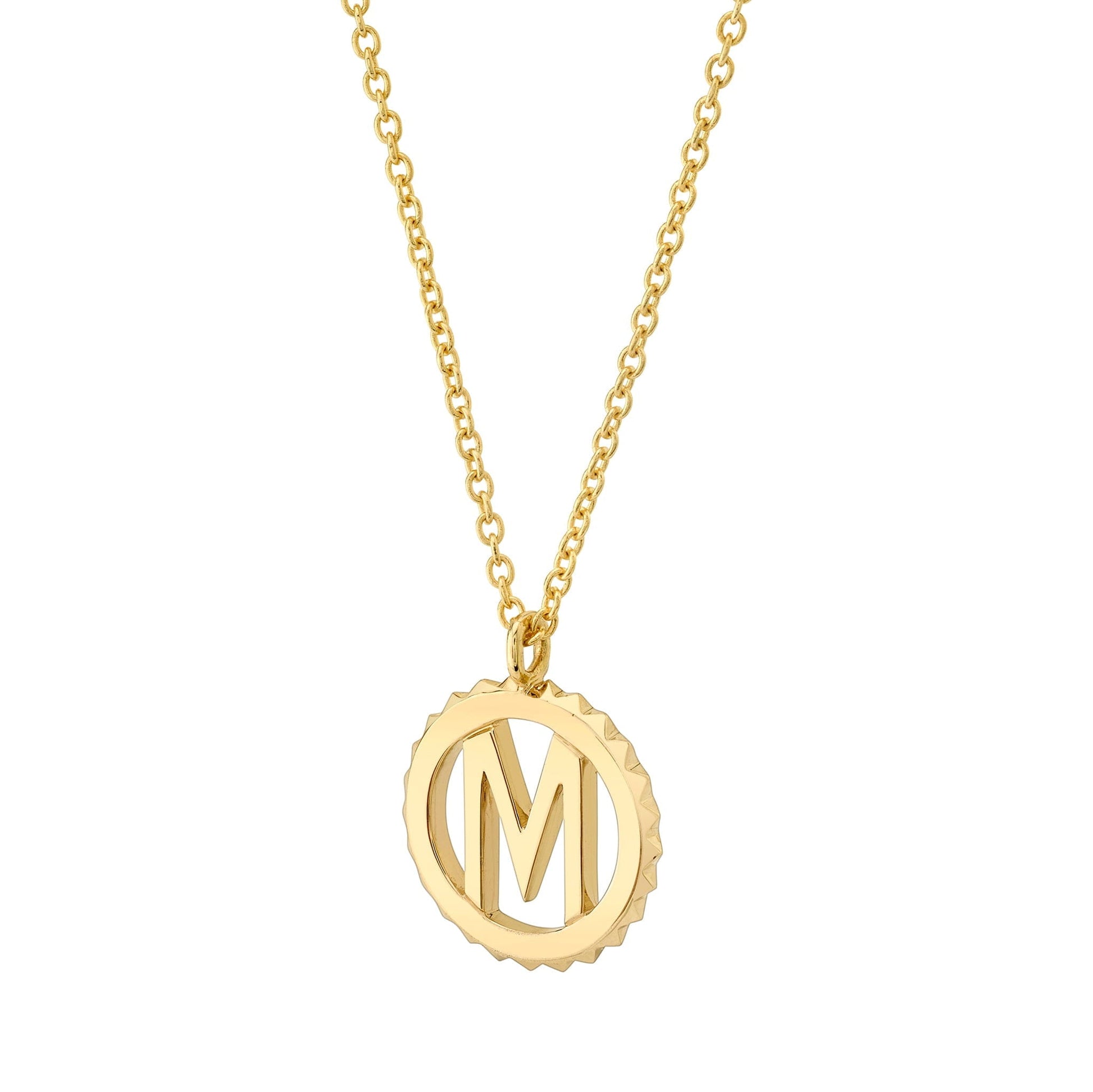 Mini Tetra Initial Medallion