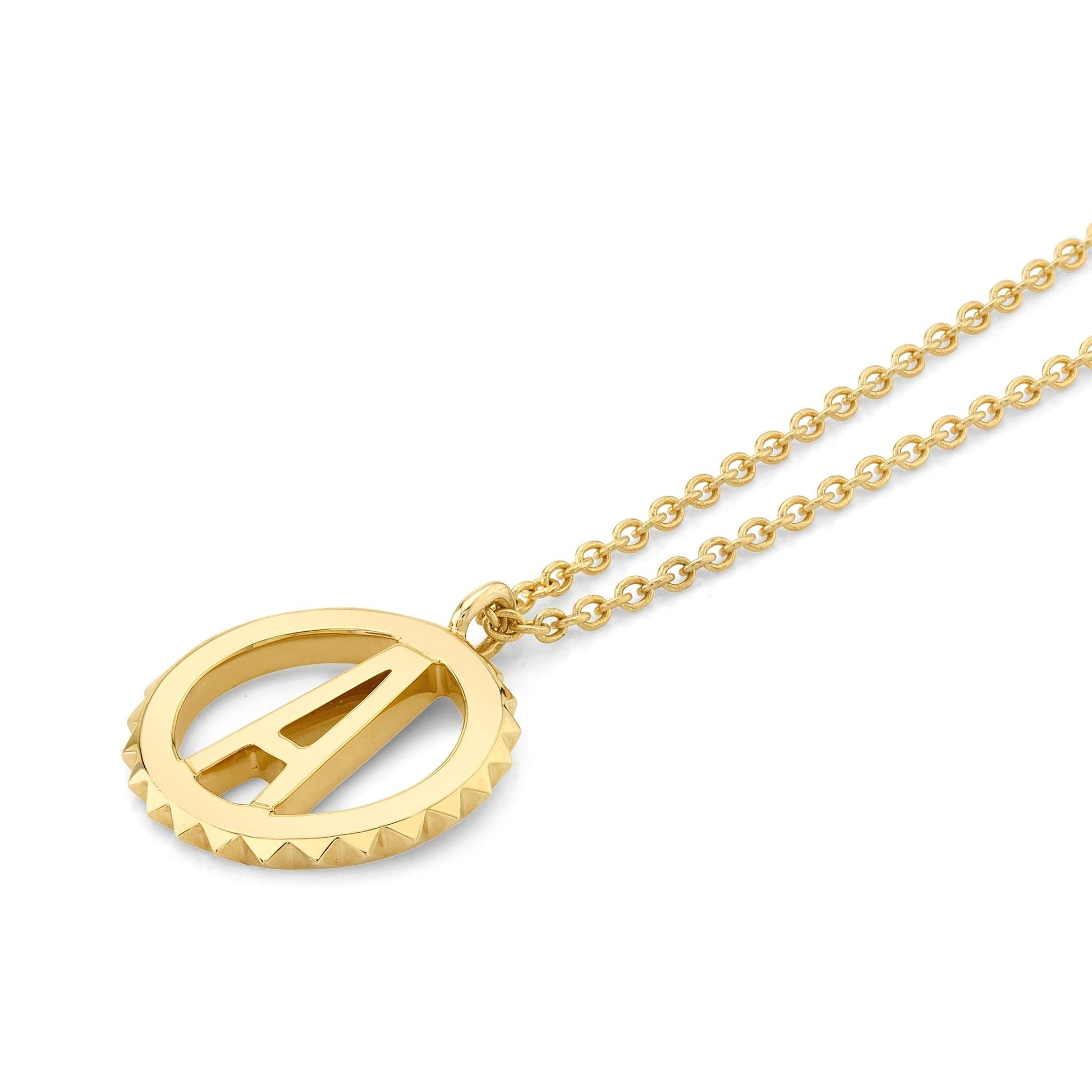 Mini Tetra Initial Medallion