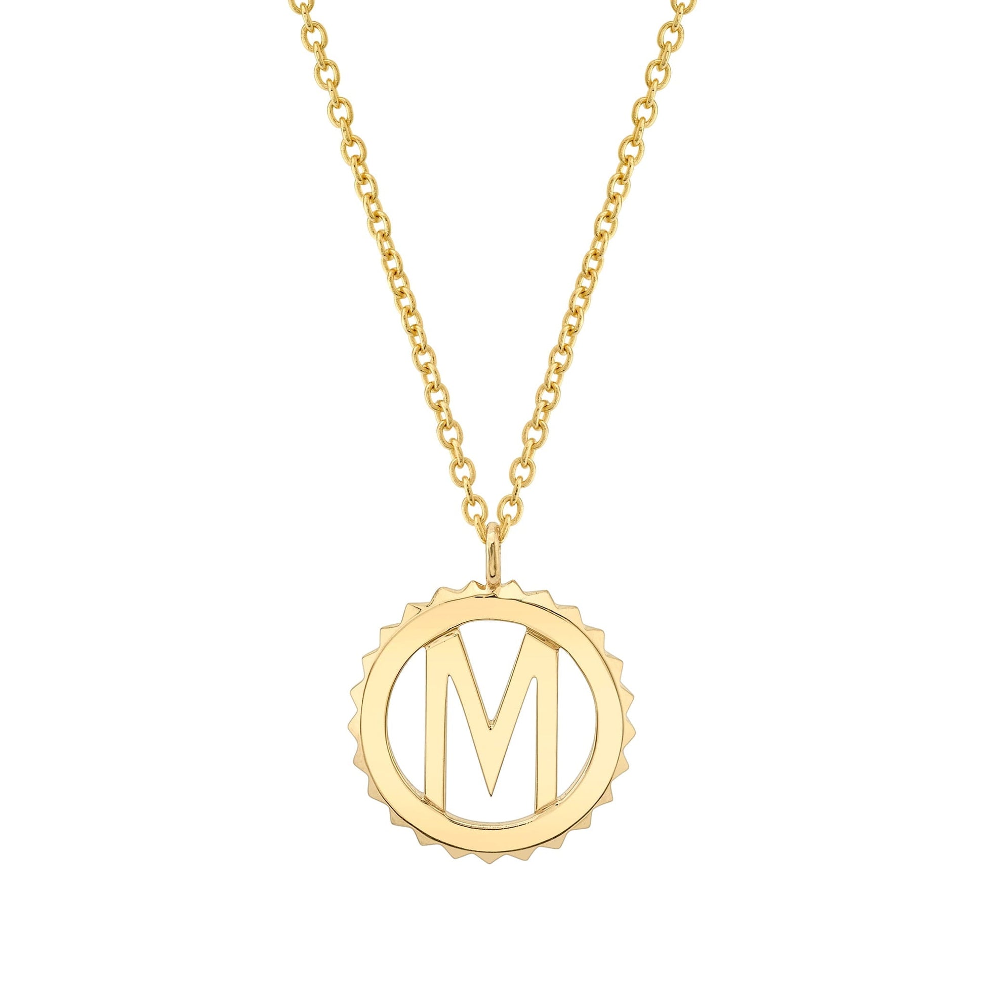 Mini Tetra Initial Medallion