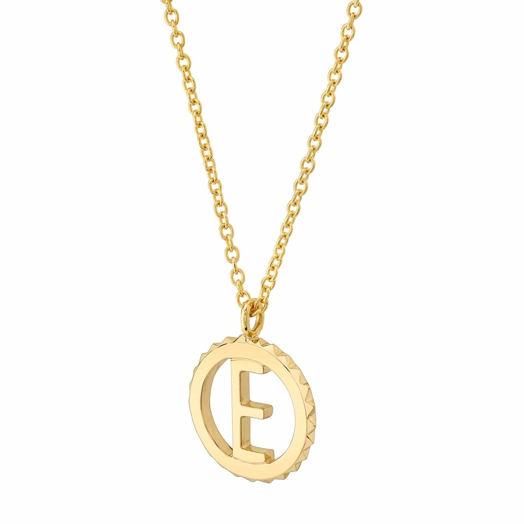 MICHAEL M Mini Tetra Initial Medallion P364YG