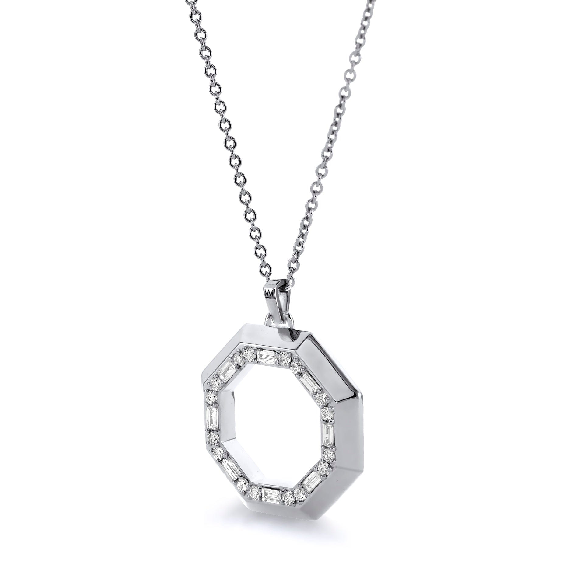 MICHAEL M Octave Baguette Necklace