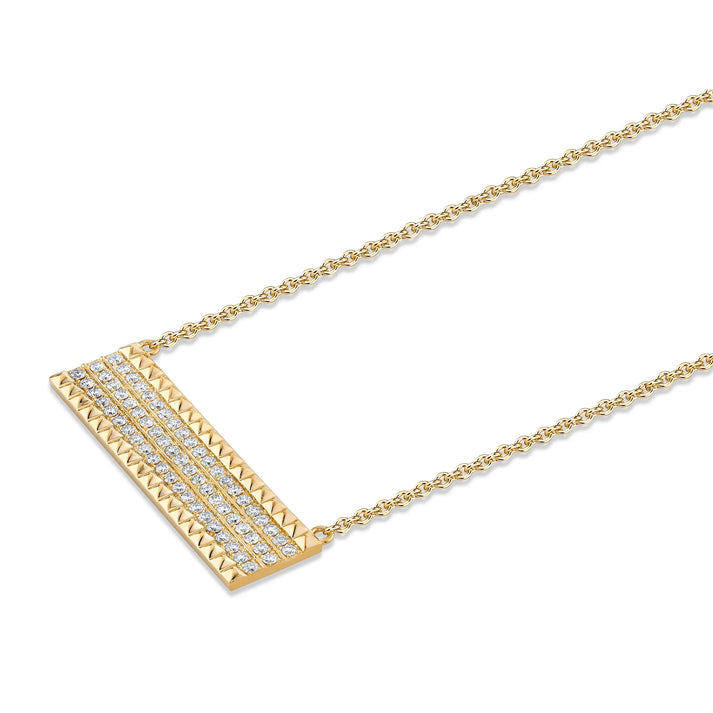 MICHAEL M Tetra Bar Necklace CN396