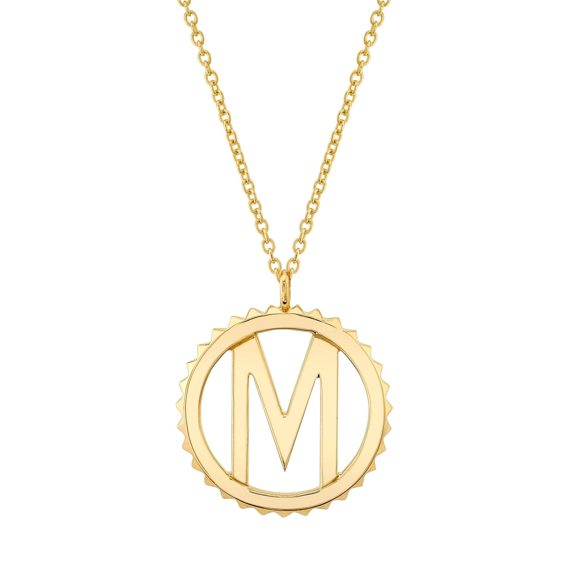 Tetra Initial Medallion
