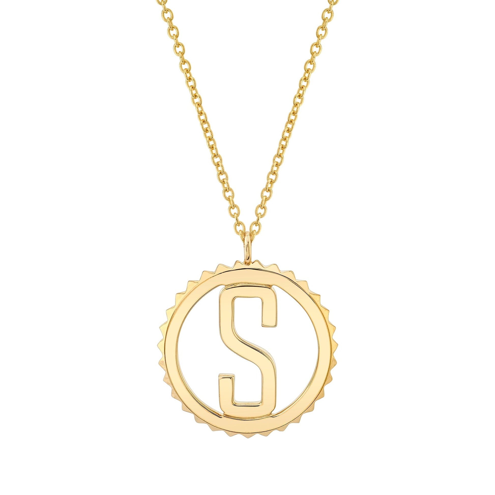 Tetra Initial Medallion