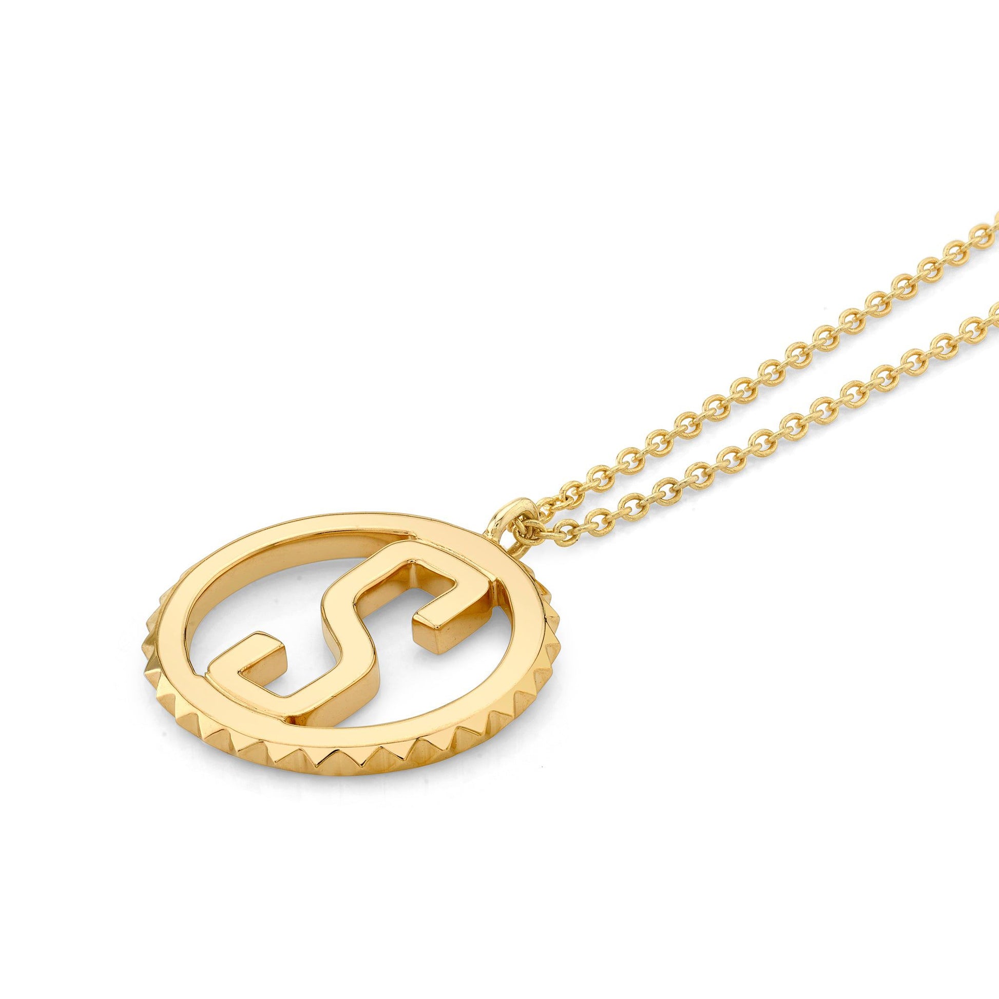 Tetra Initial Medallion