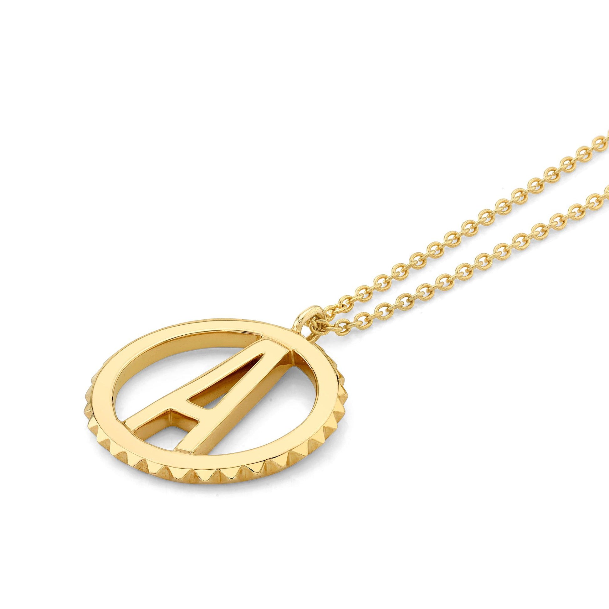 Tetra Initial Medallion