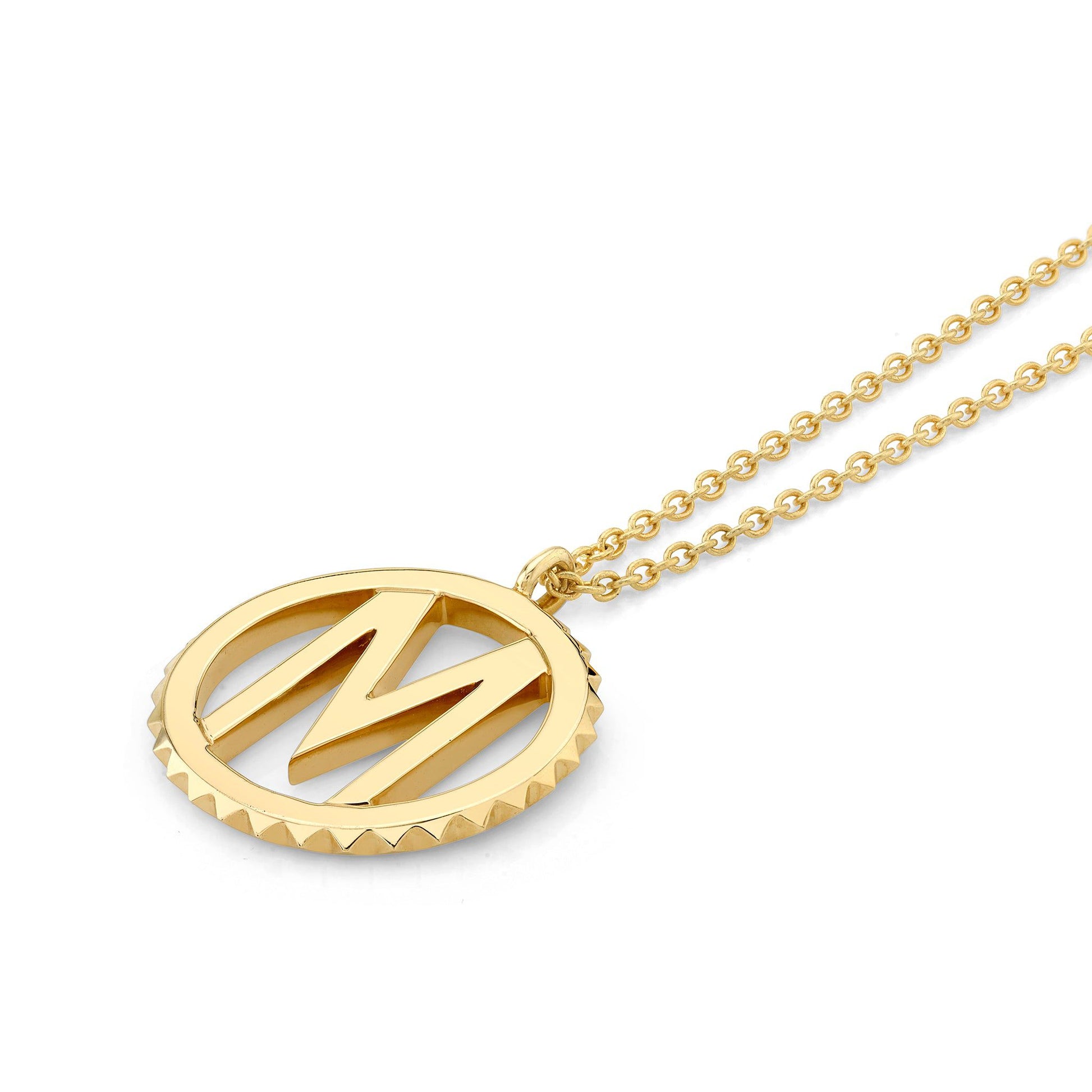 Tetra Initial Medallion