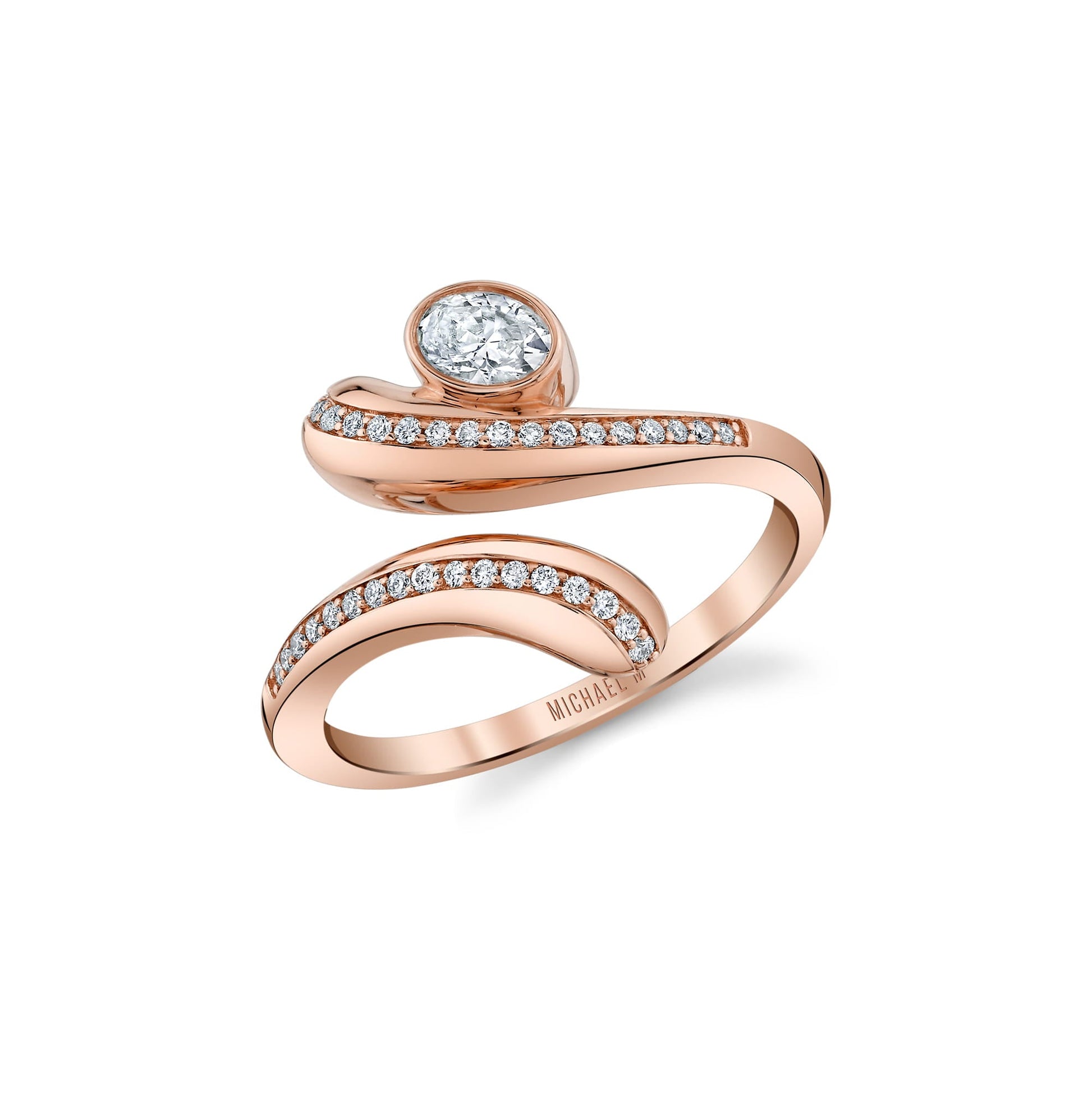 Orb Pavé Wrap Ring