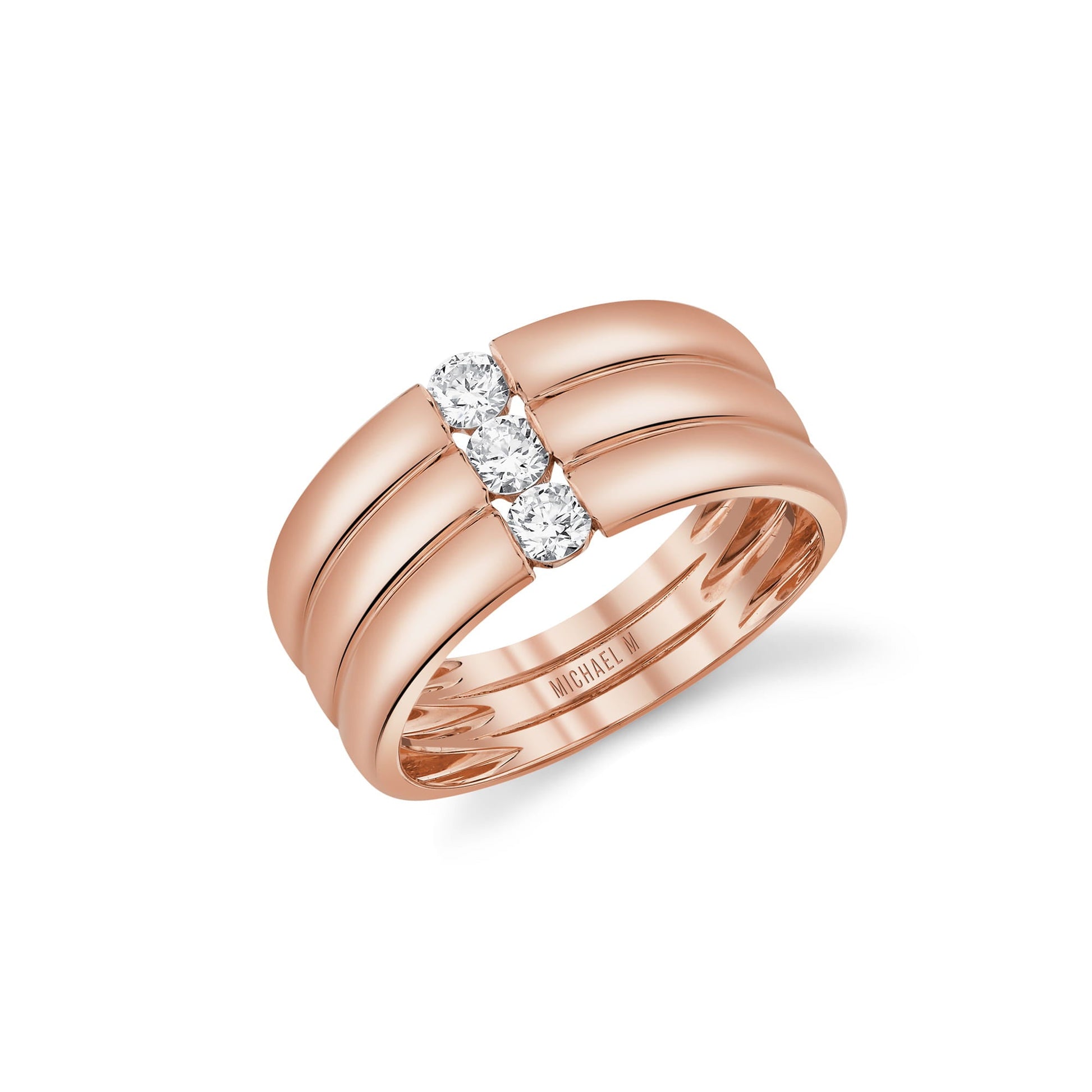 Orb Triple Row Ring