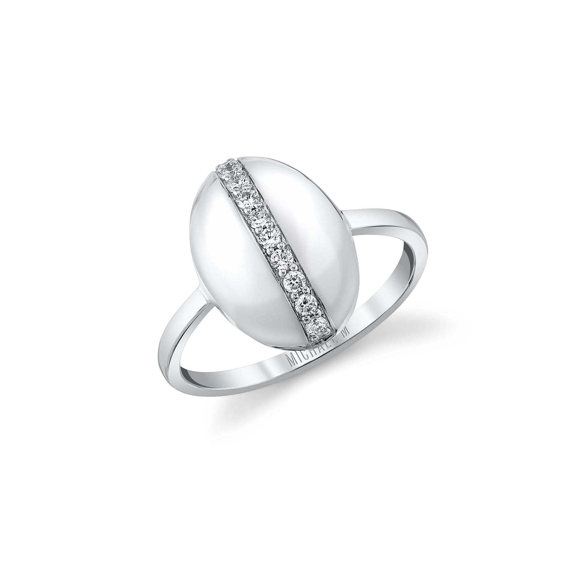 Orb Pavé Dome Ring