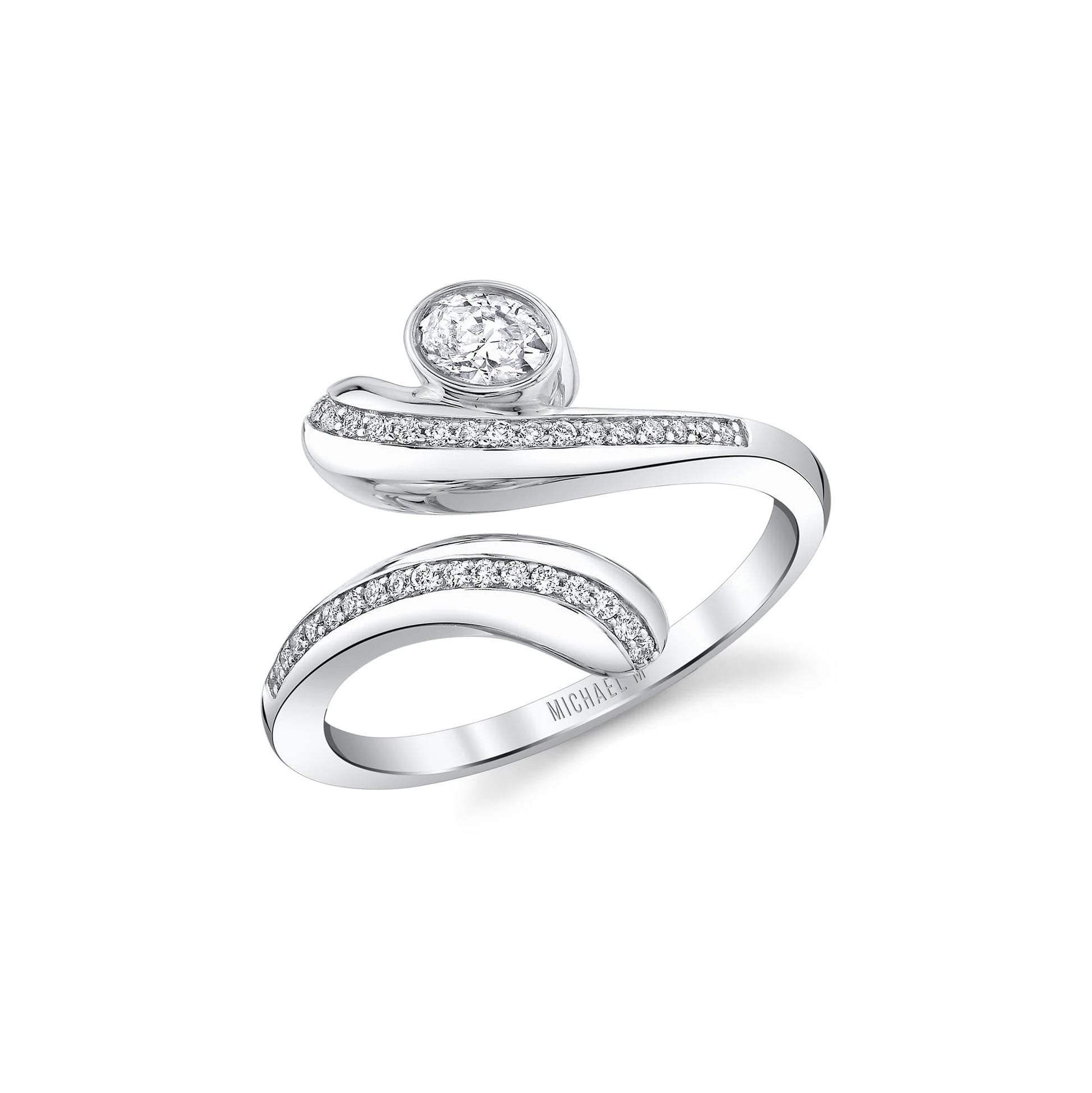 Orb Pavé Wrap Ring