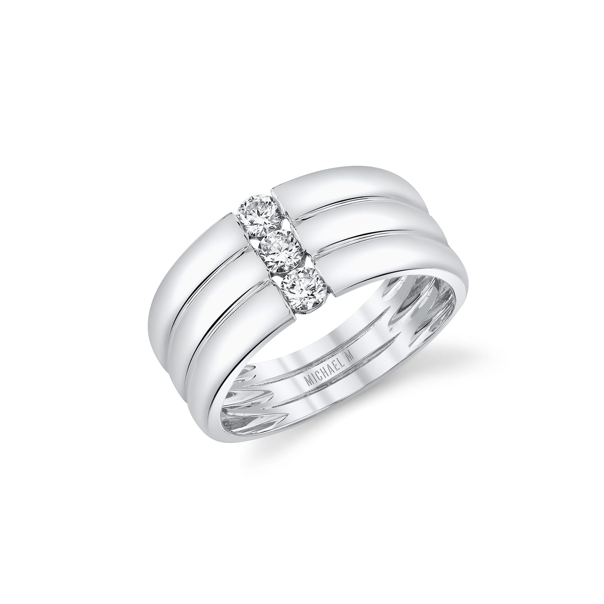 Orb Triple Row Ring