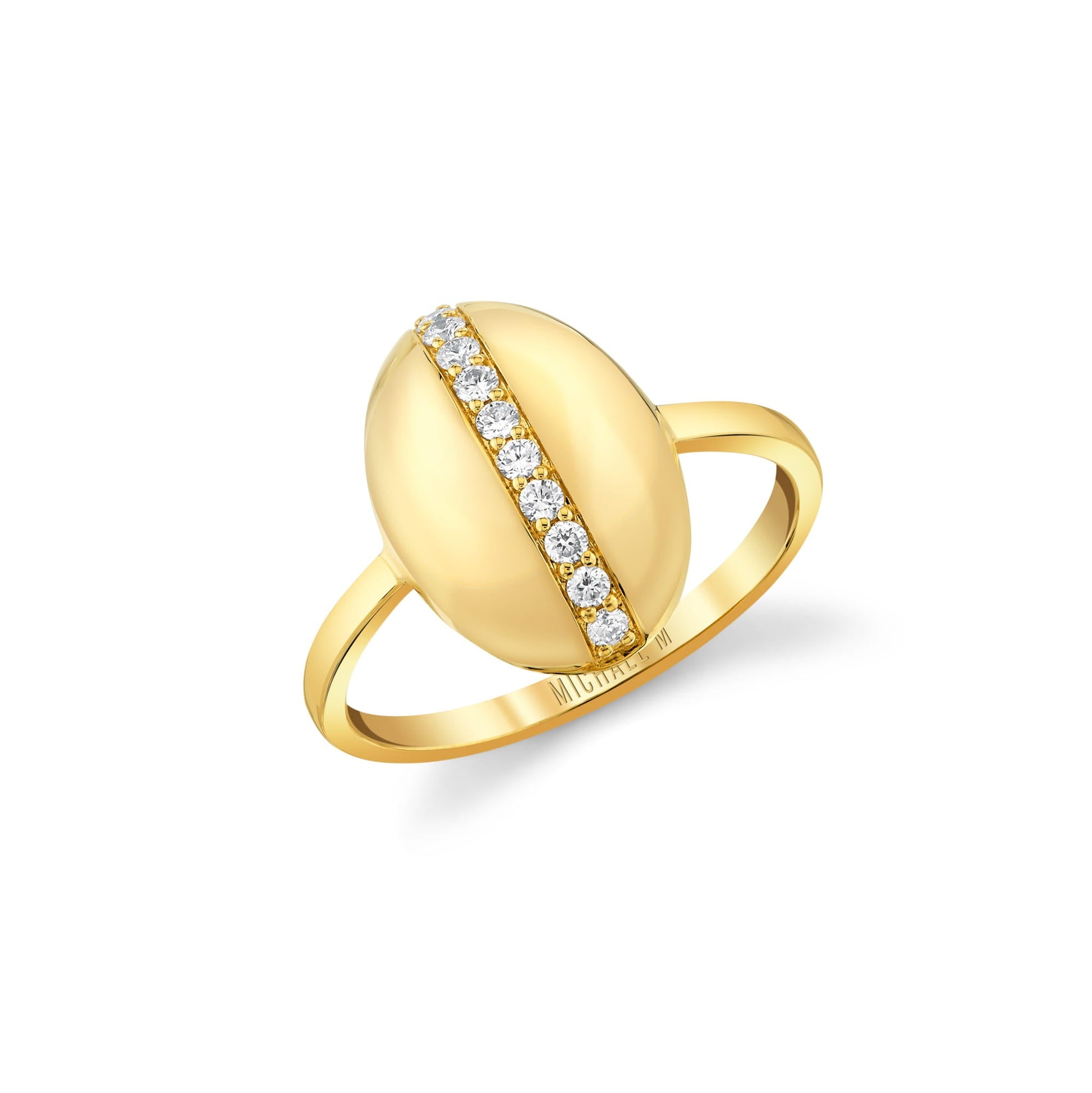 Orb Pavé Dome Ring