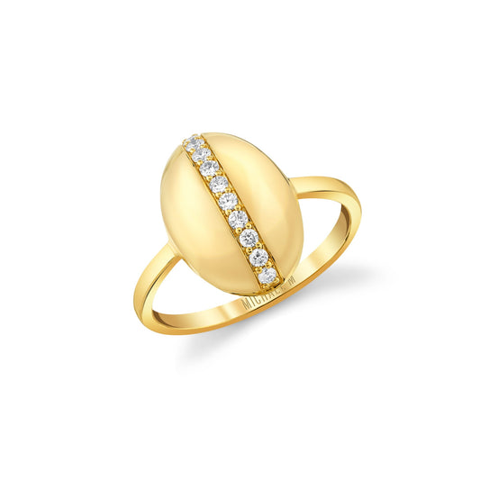 Orb Pavé Dome Ring
