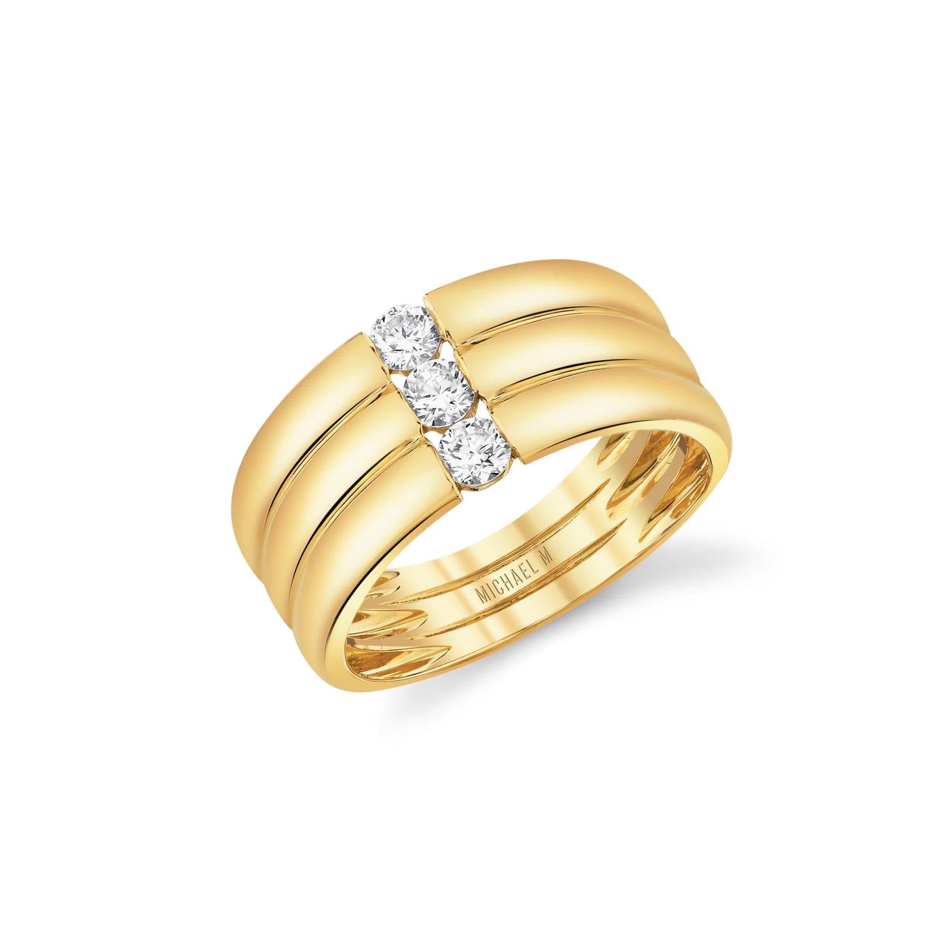 Orb Triple Row Ring